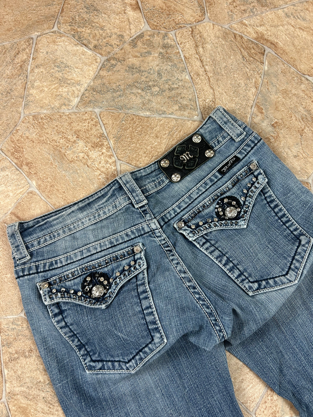 Miss Me Vintage Flared Jeans lowwaist, M