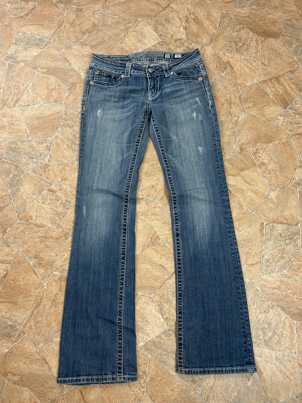 Miss Me Vintage Flared Jeans lowwaist, M