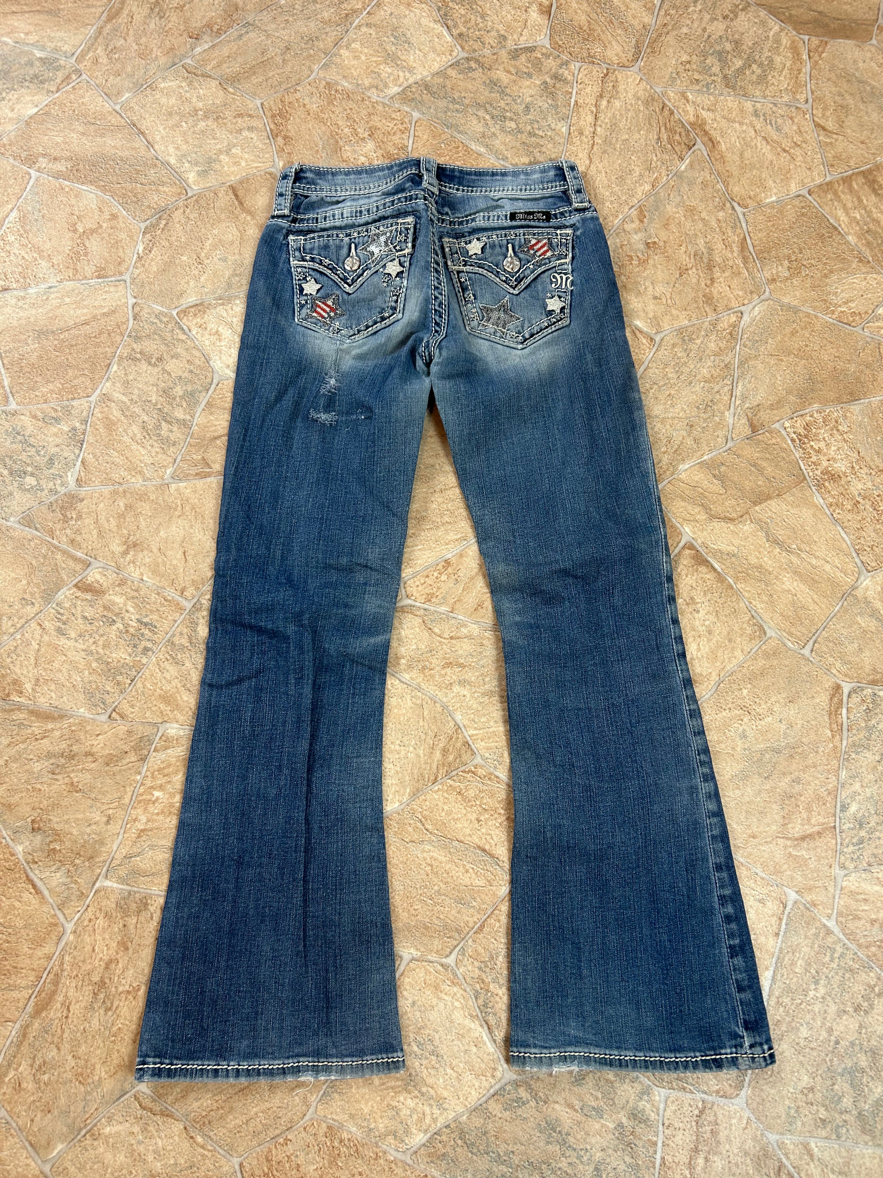 Miss Me Vintage Flared Jeans Bootcut lowwaist, XXS