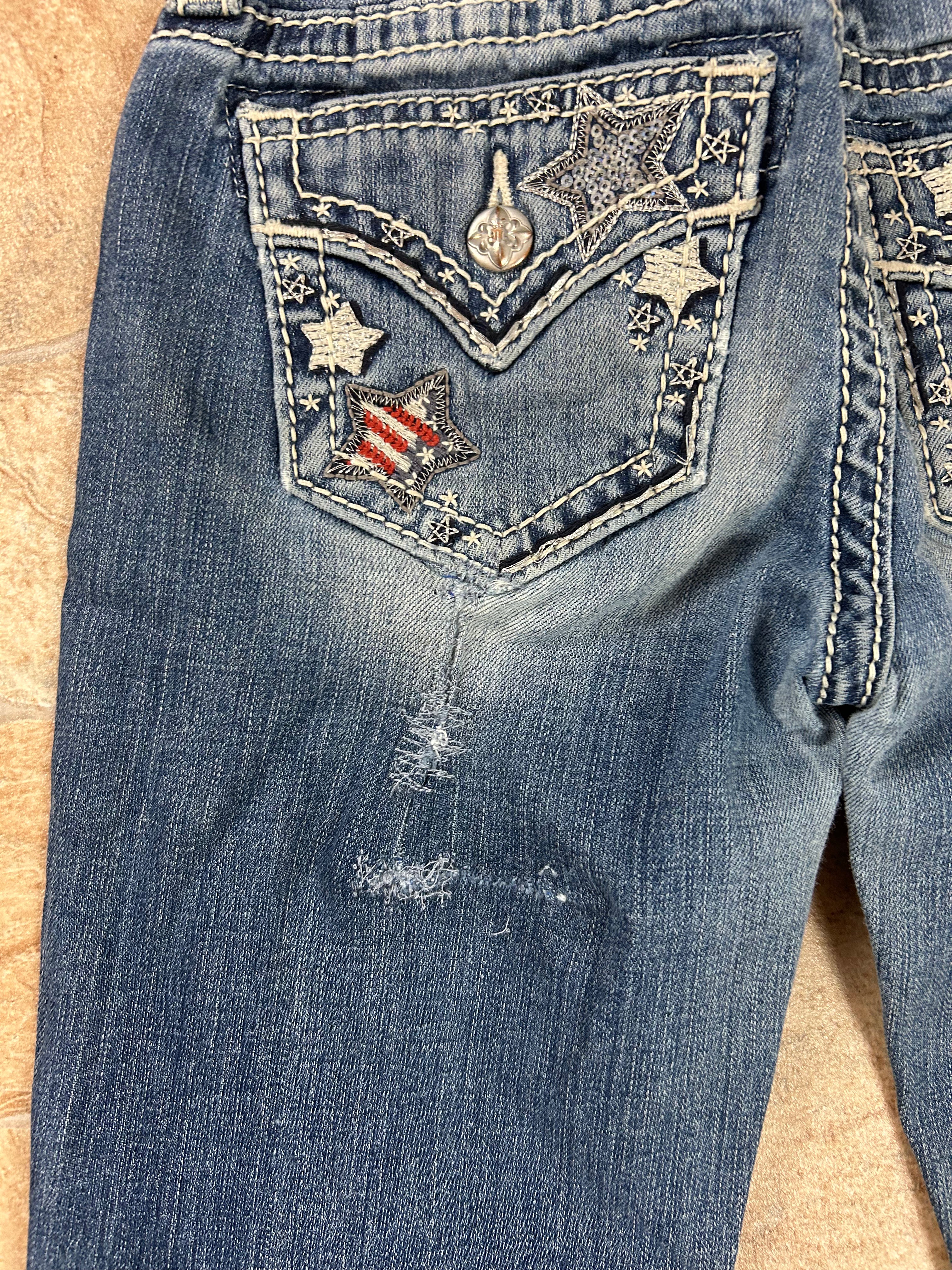 Miss Me Vintage Flared Jeans Bootcut lowwaist, XXS
