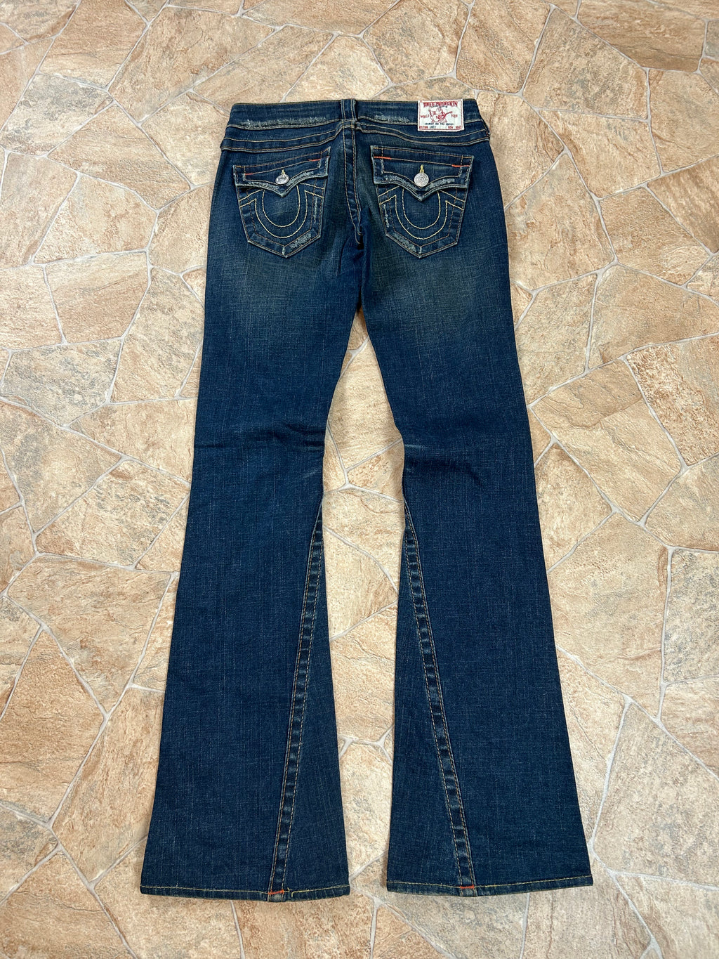 True Religion Vintage Flared Jeans Bootcut lowwaist Joey, XS