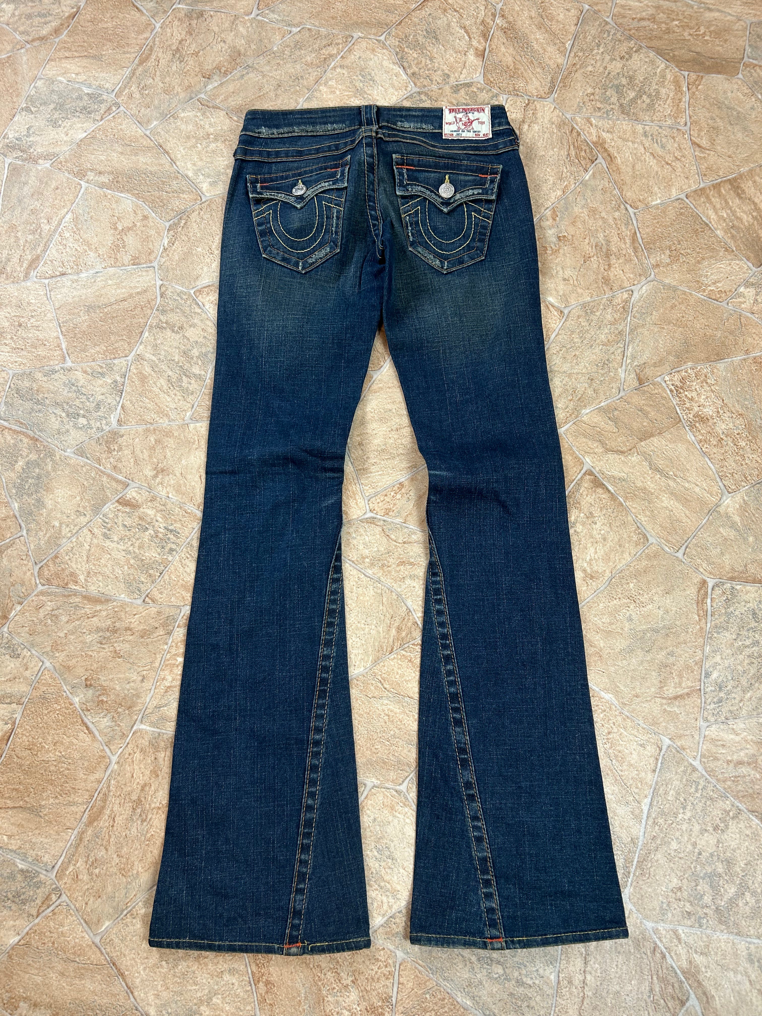 True Religion Vintage Flared Jeans Bootcut lowwaist Joey, XS