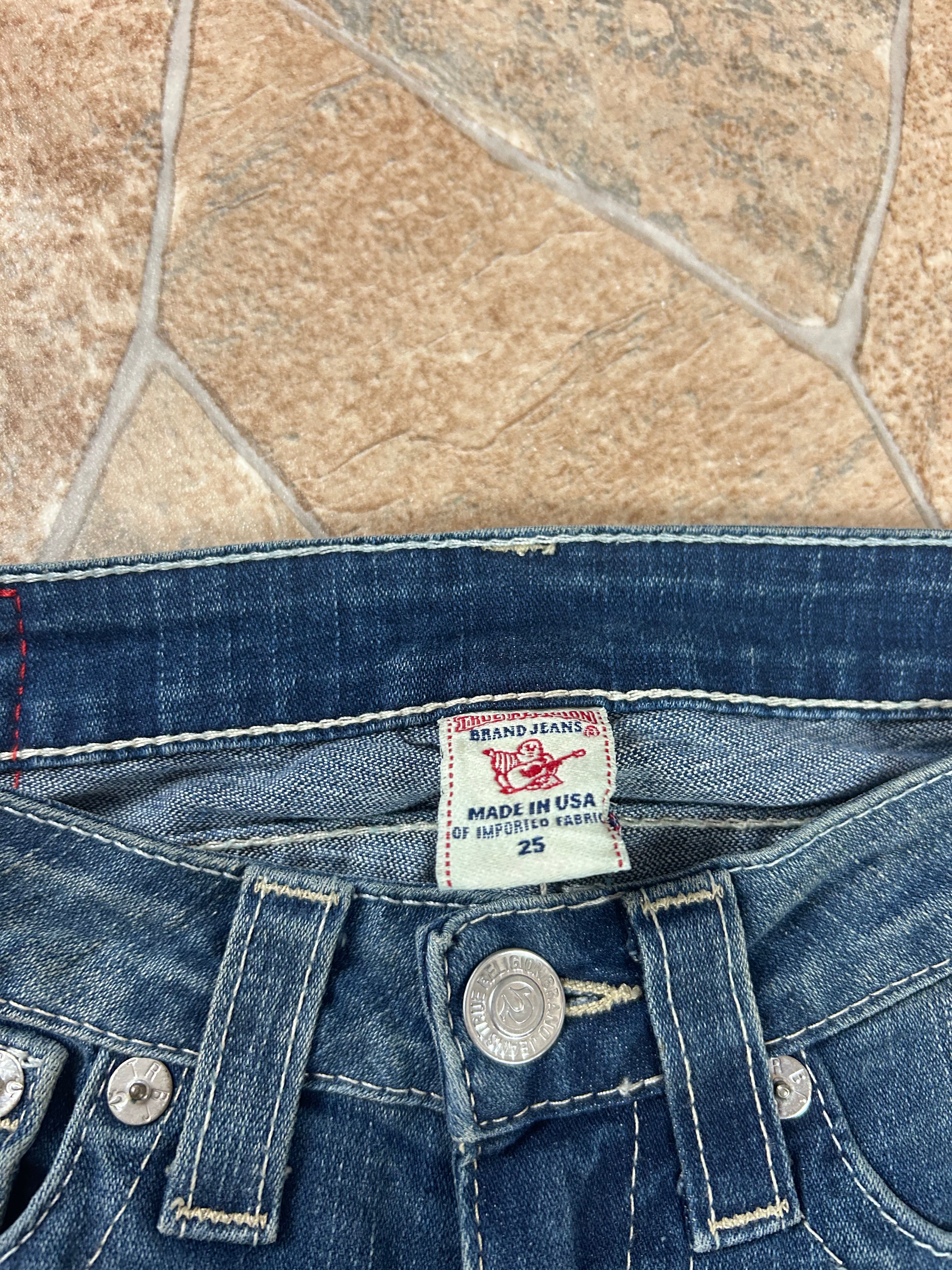 True Religion Vintage Jeans leichter Schlag lowwaist Becky, XS