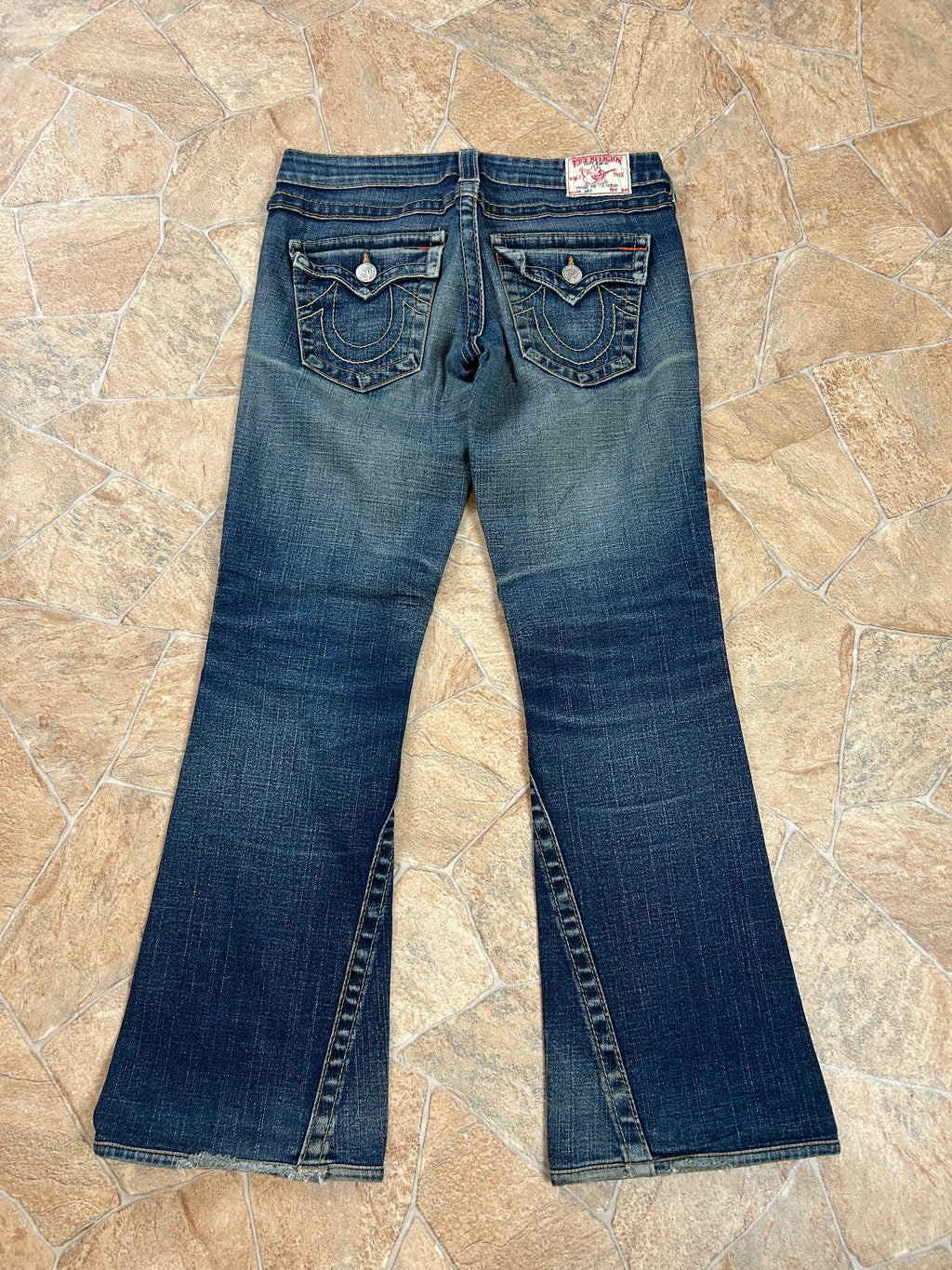 True Religion Vintage Flared Jeans Bootcut lowwaist Joey, S