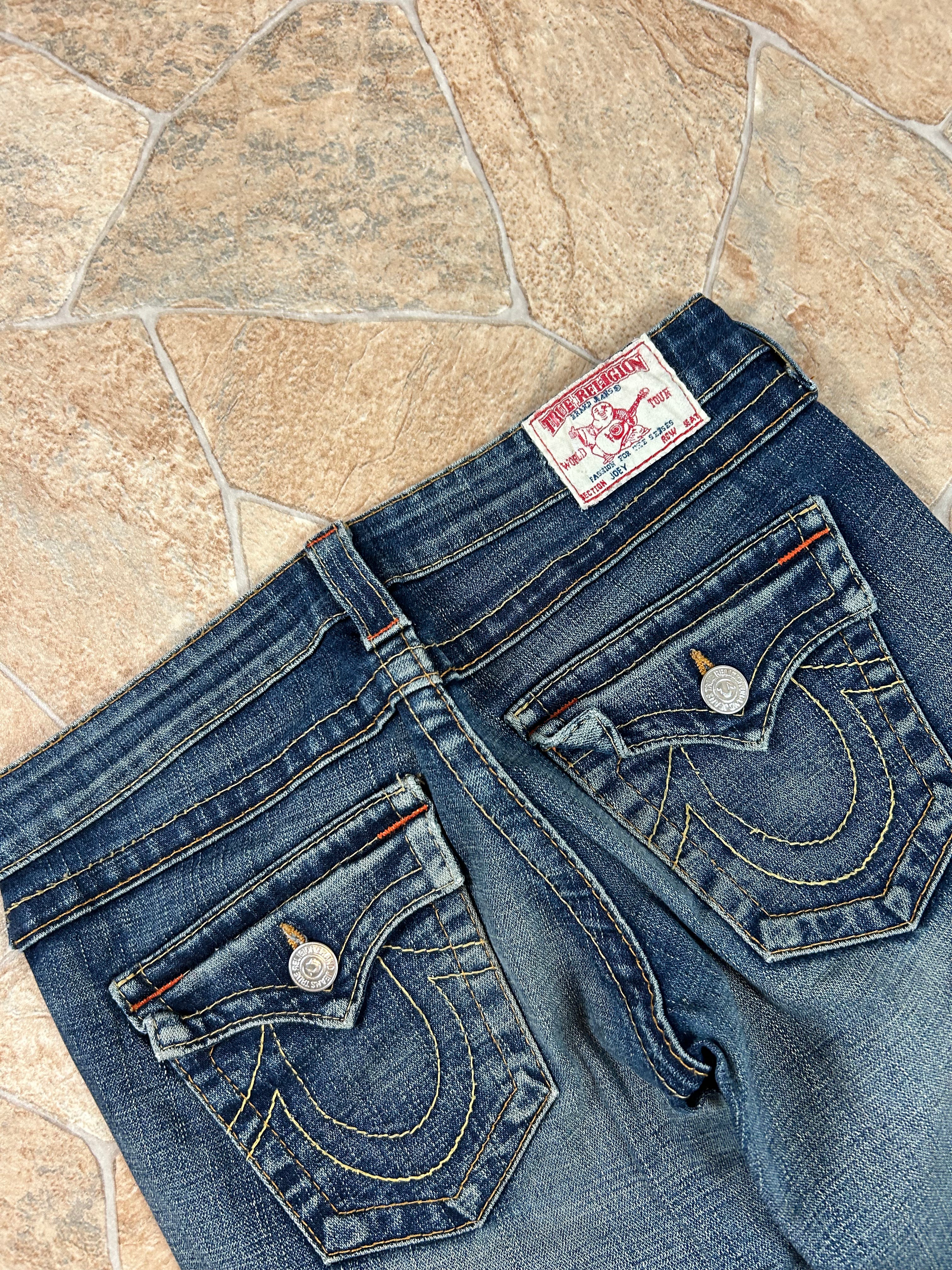 True Religion Vintage Flared Jeans Bootcut lowwaist Joey, S