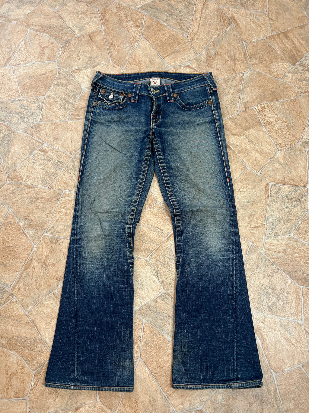 True Religion Vintage Flared Jeans Bootcut lowwaist Joey, S