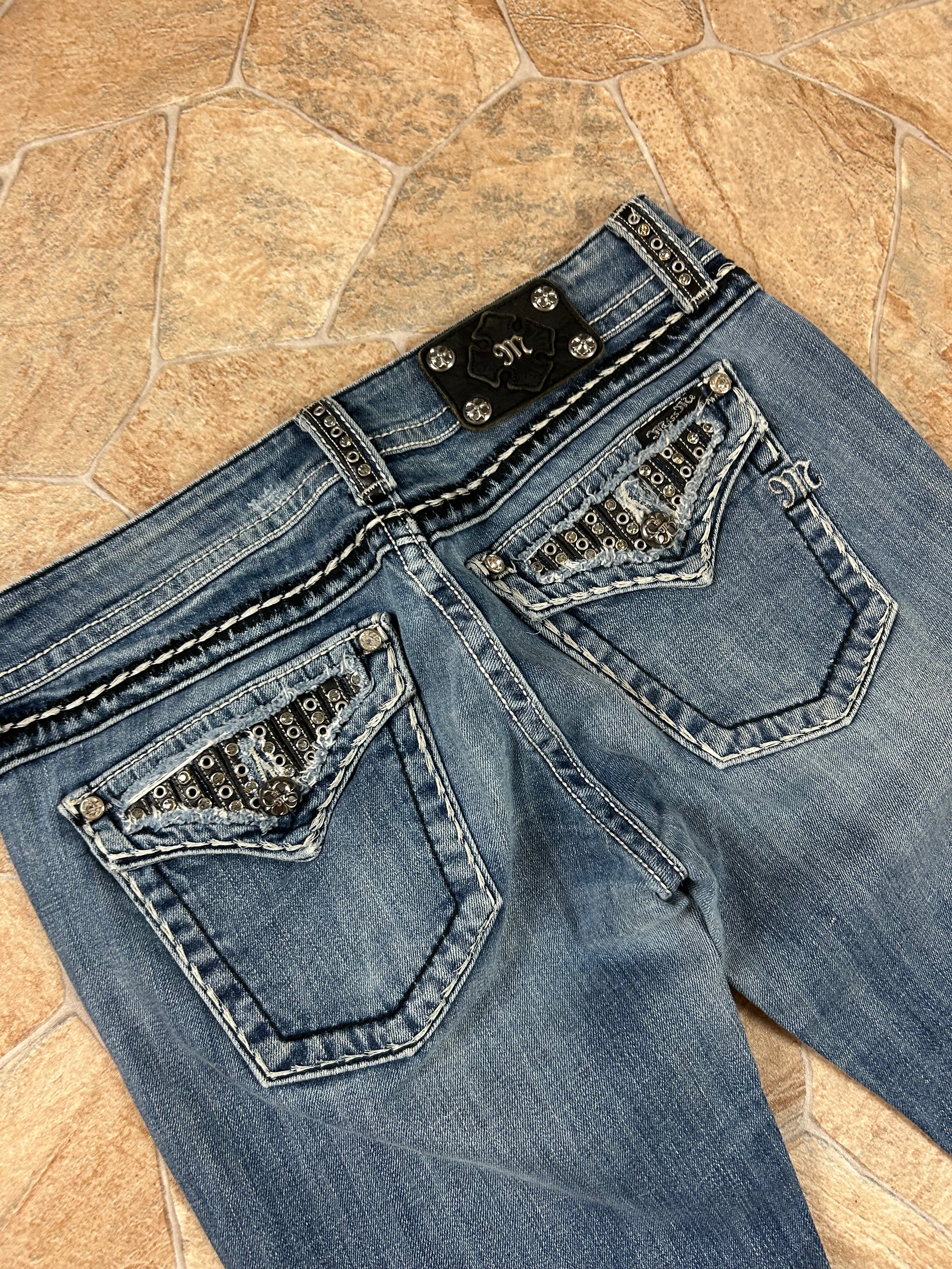 Miss Me Vintage Flared Jeans Bootcut lowwaist, M