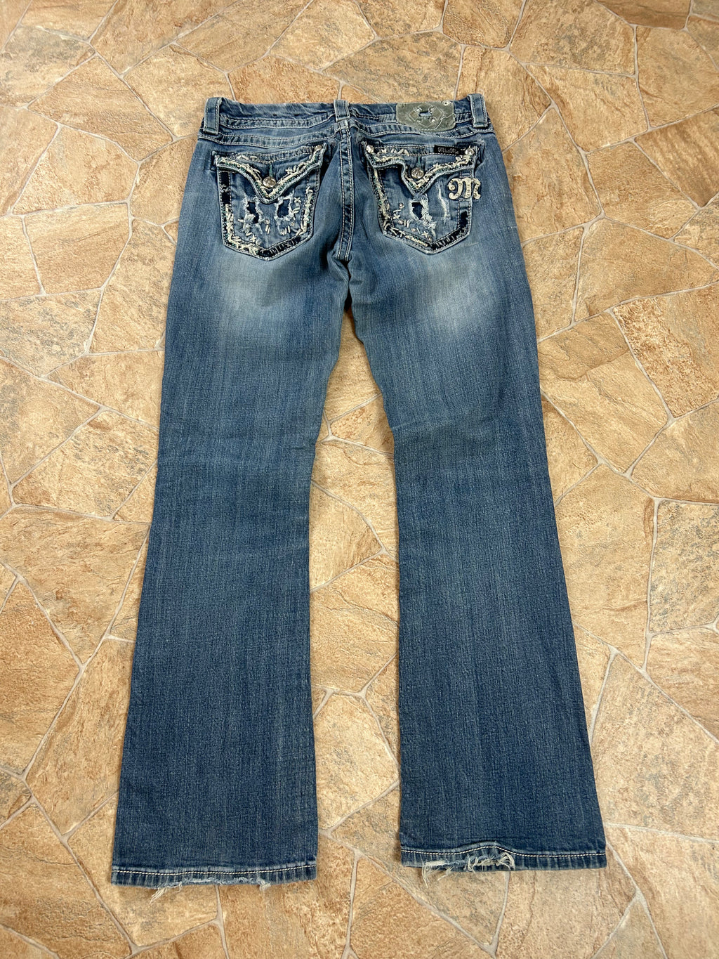 Miss Me Vintage Flared Jeans Bootcut lowwaist, S