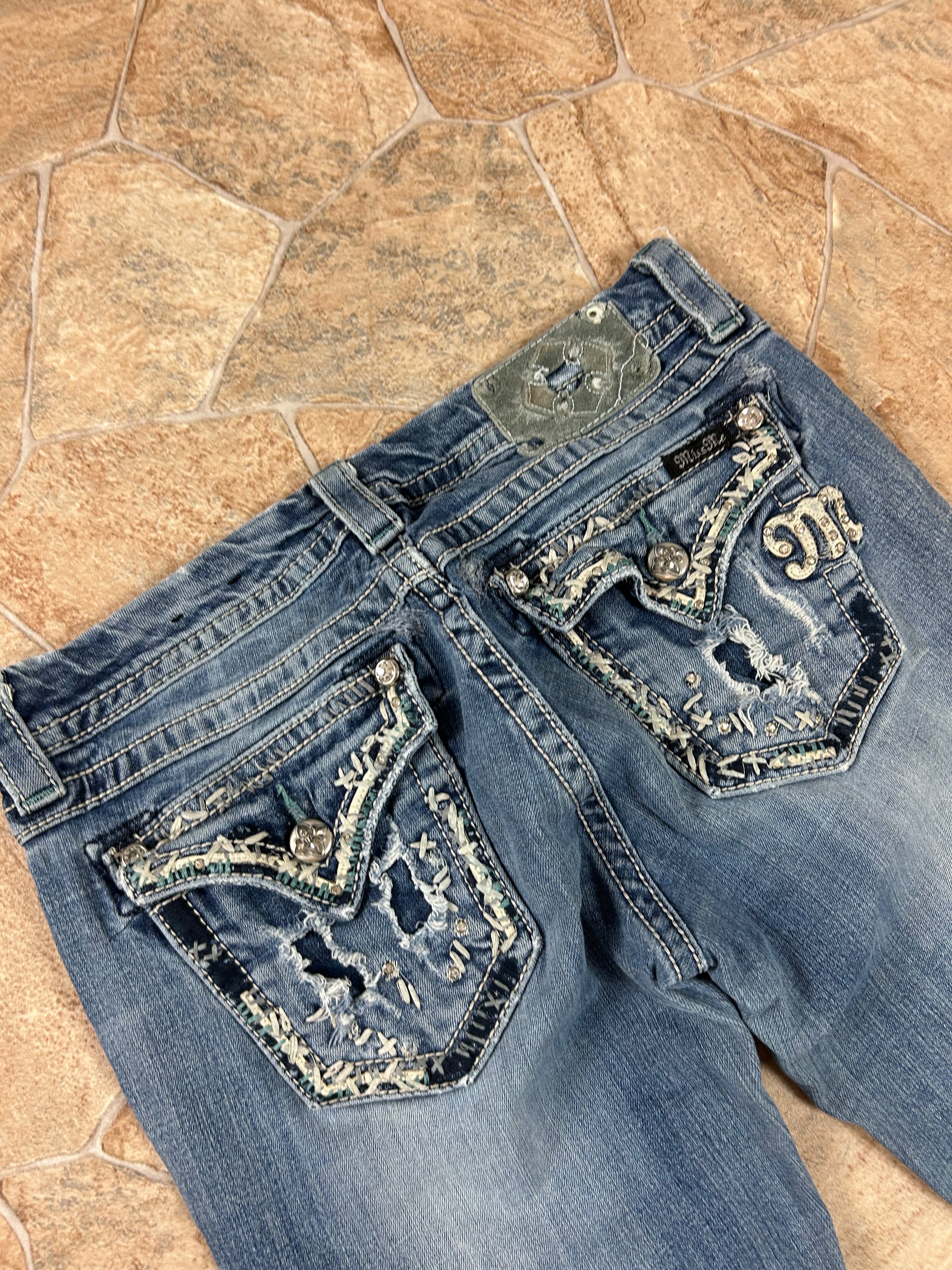 Miss Me Vintage Flared Jeans Bootcut lowwaist, S