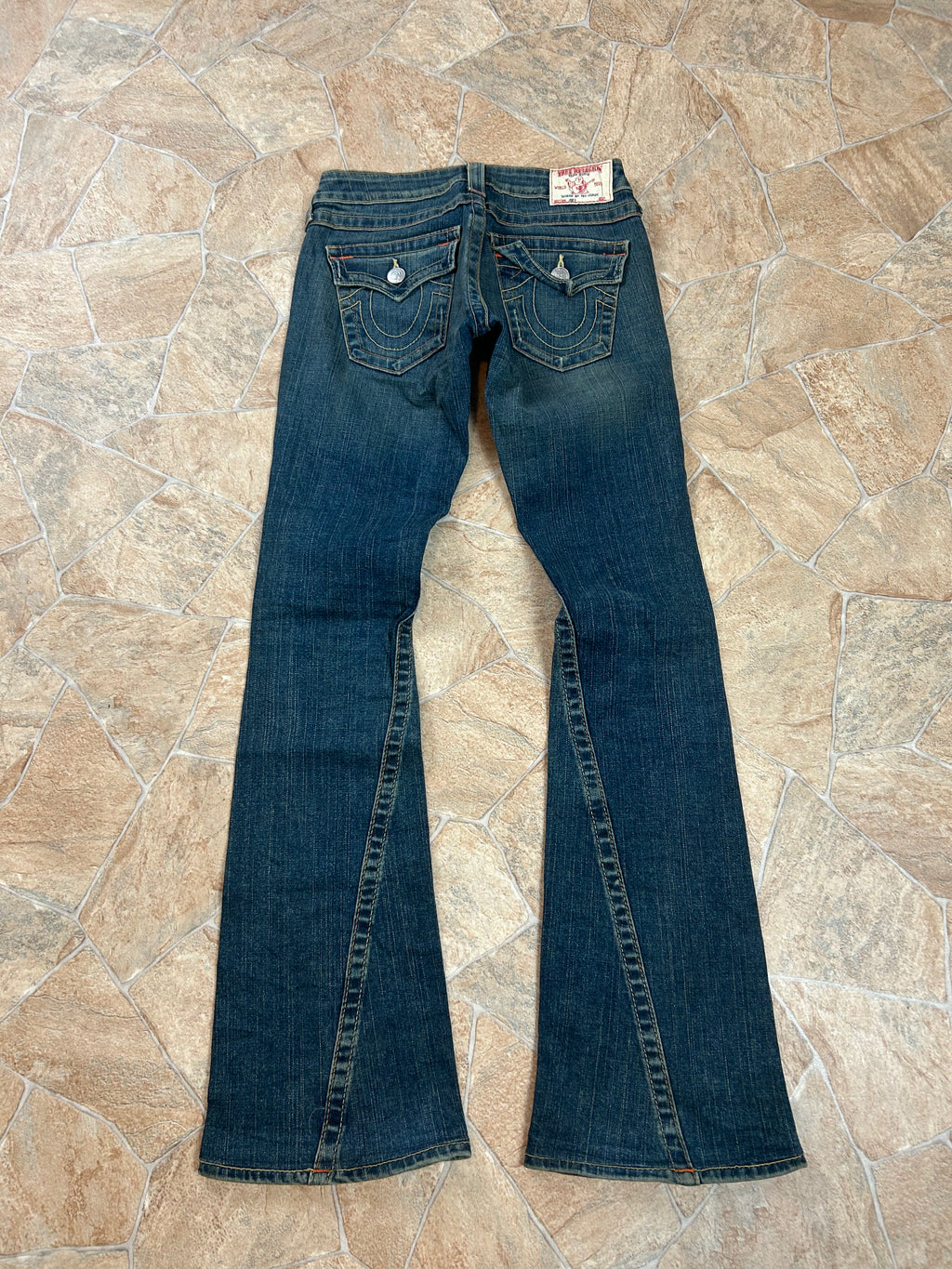 True Religion Vintage Flared Jeans Bootcut lowwaist Joey, XS