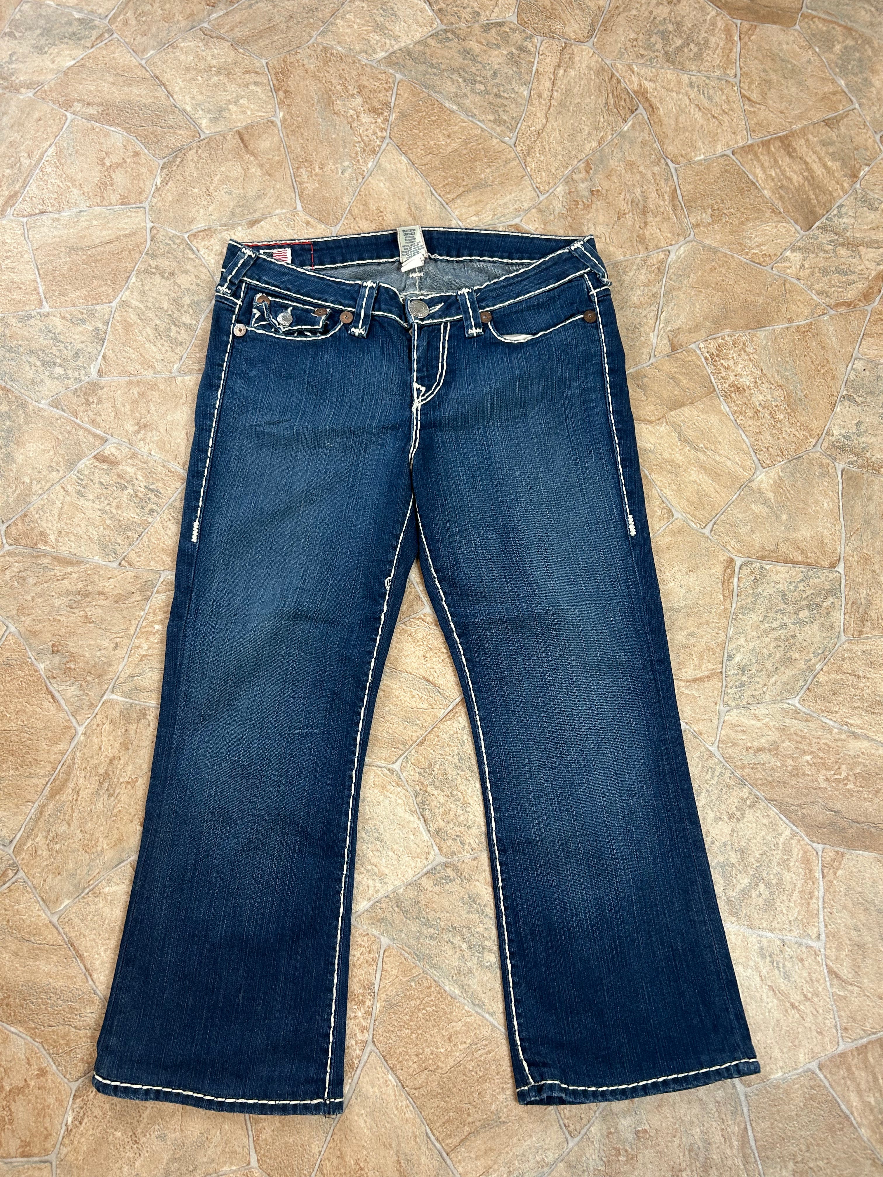 True Religion Vintage Straight Baggy Jeans Becky Super T, M