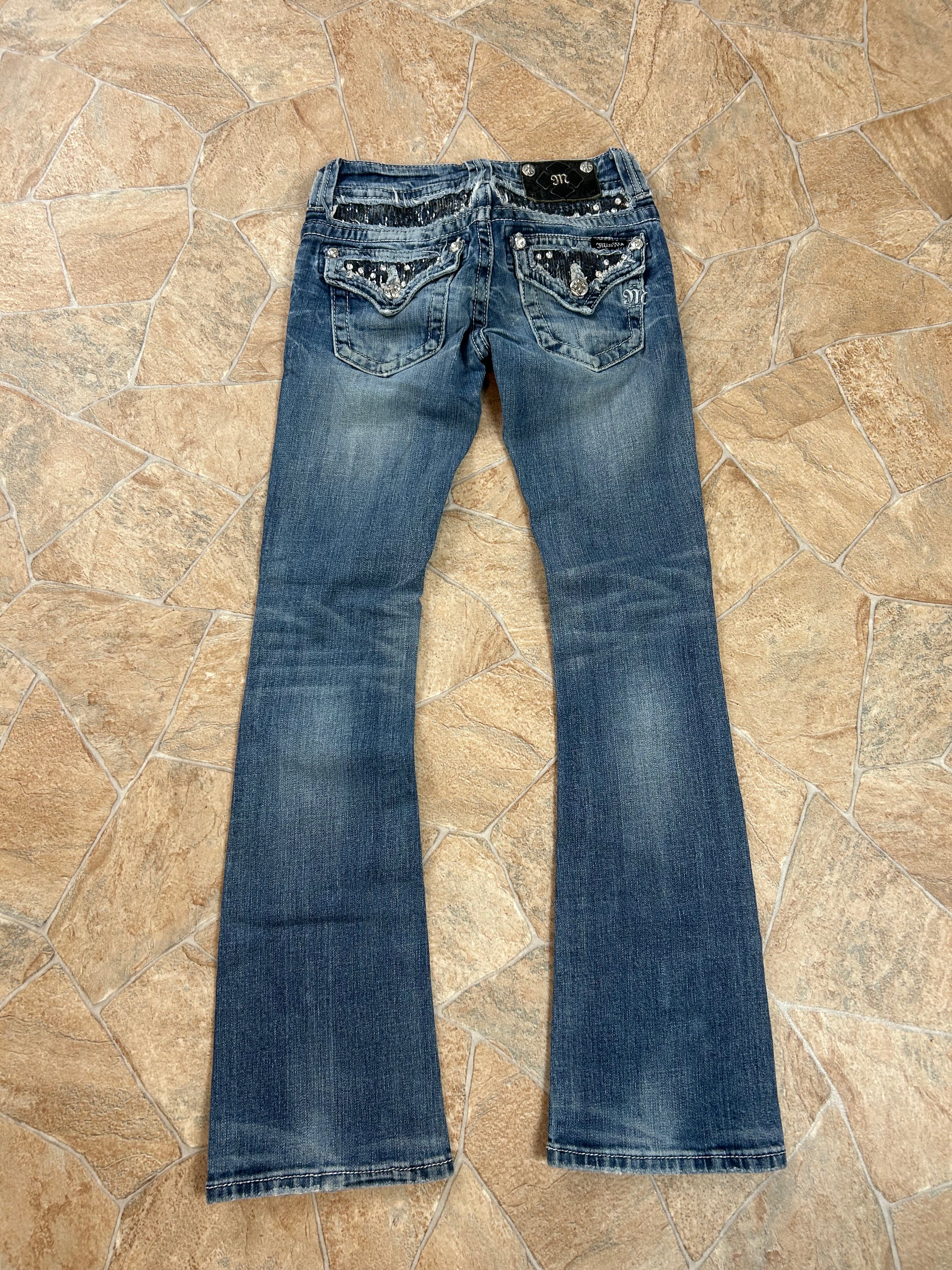 Miss Me Vintage Flared Jeans Bootcut lowwaist, XS