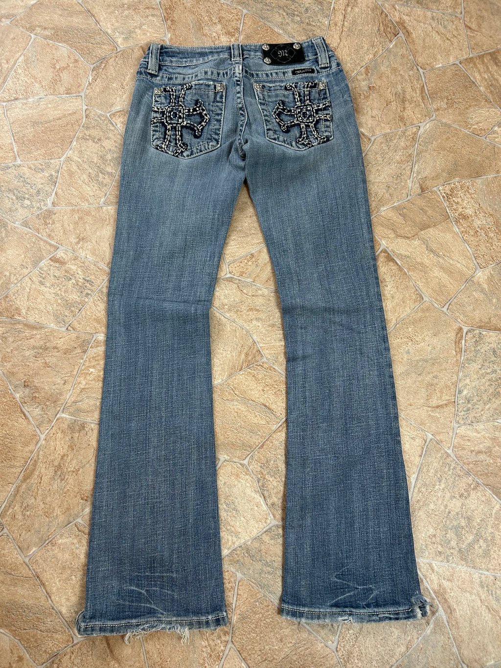 Miss Me Vintage Flared Jeans Bootcut lowwaist, XS