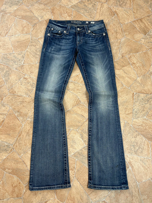Miss Me Vintage Flared Jeans Bootcut lowwaist, S
