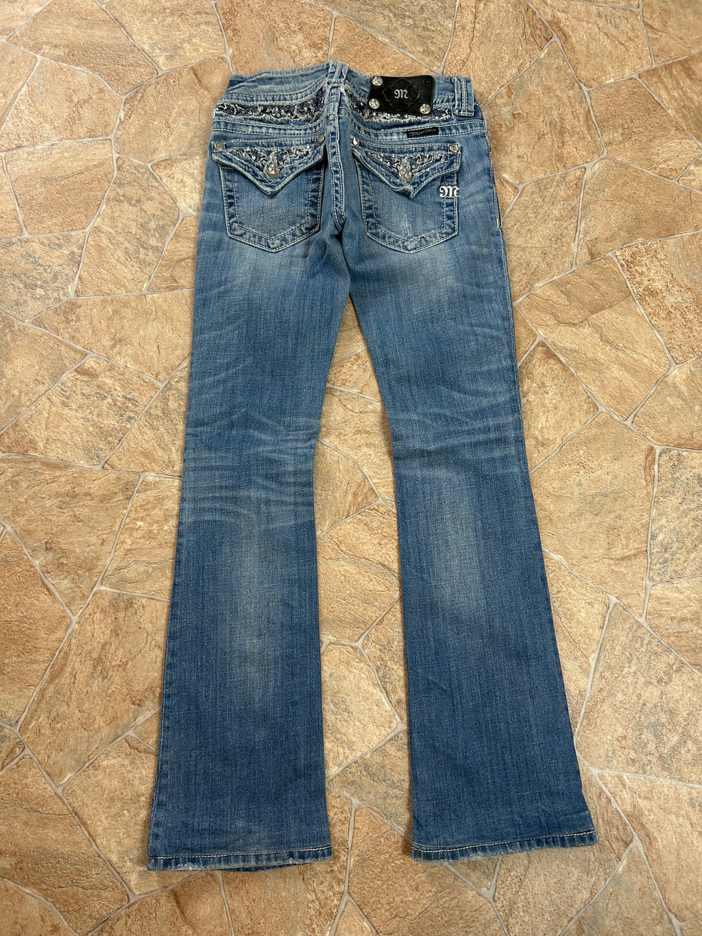 Miss Me Vintage Flared Jeans Bootcut lowwaist, XS