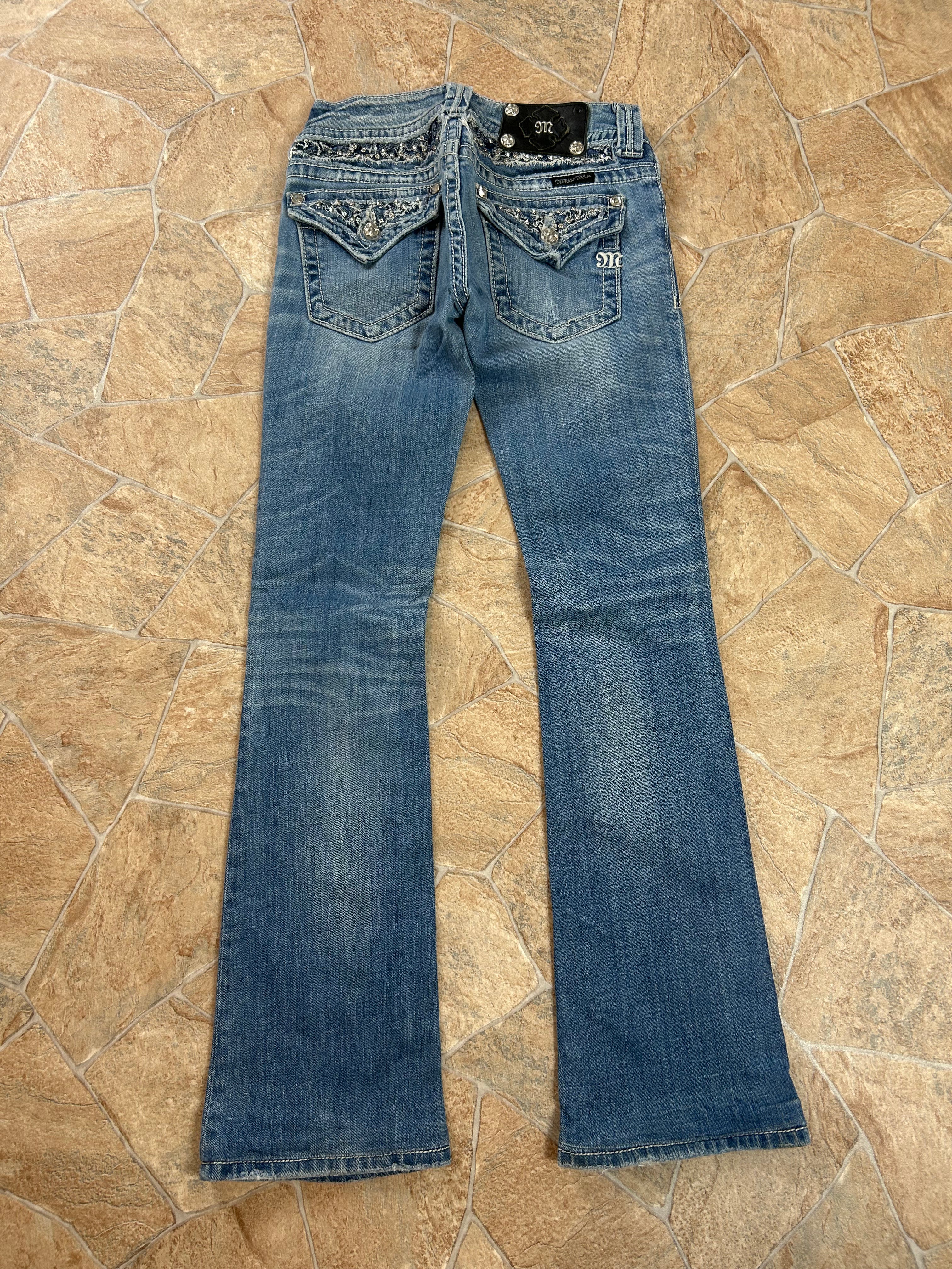 Miss Me Vintage Flared Jeans Bootcut lowwaist, XS