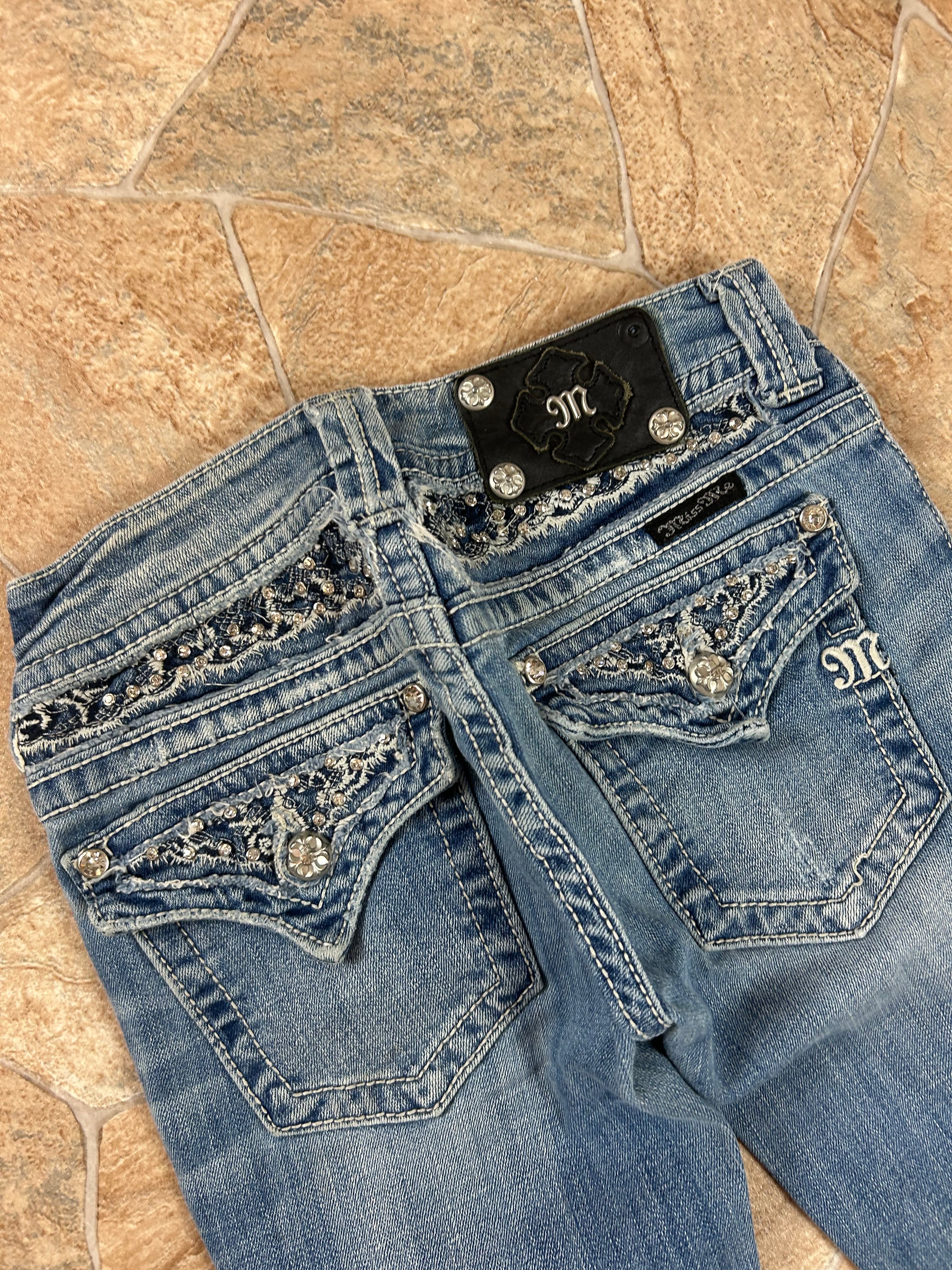 Miss Me Vintage Flared Jeans Bootcut lowwaist, XS