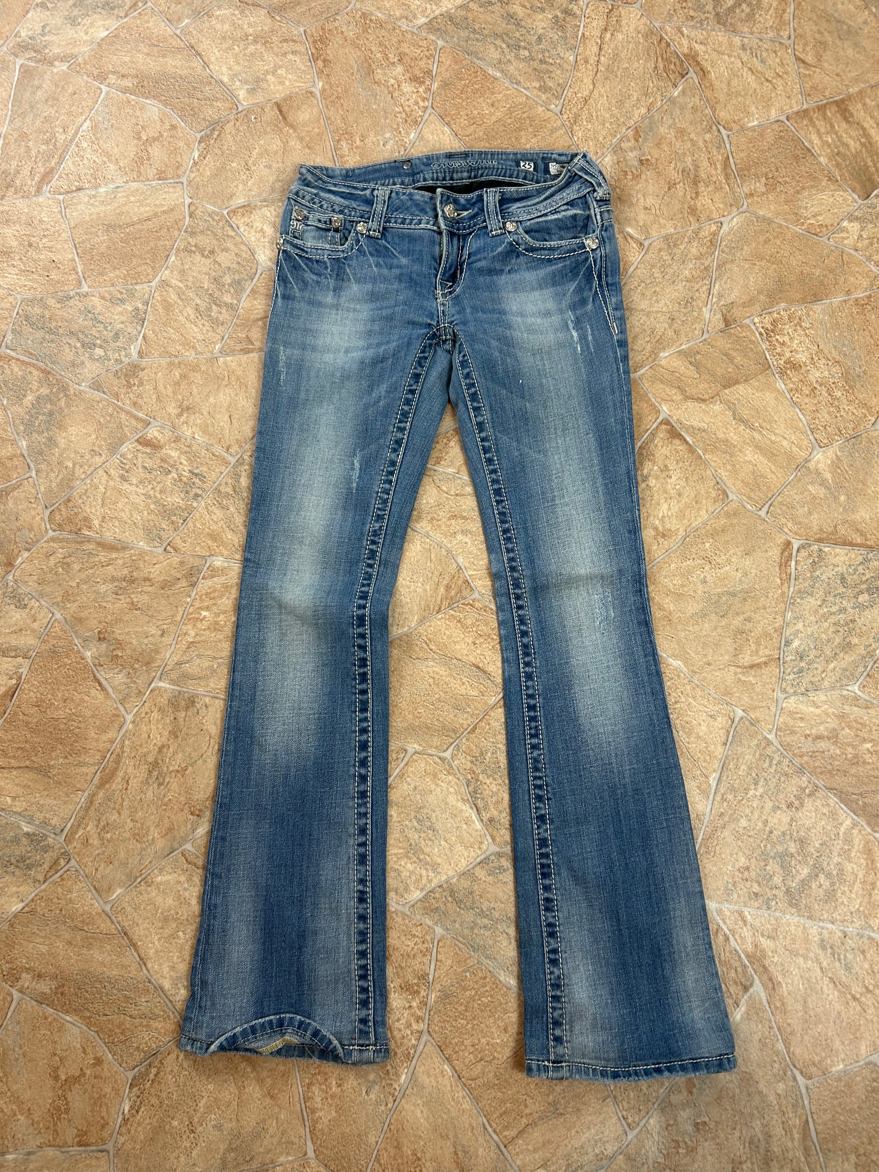 Miss Me Vintage Flared Jeans Bootcut lowwaist, XS