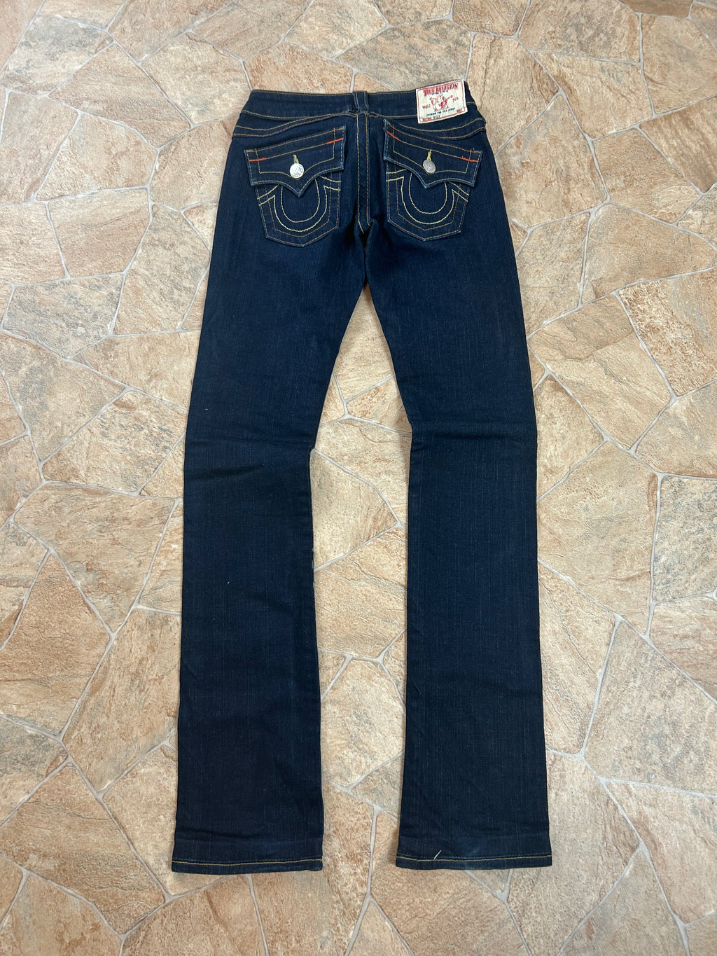 True Religion Vintage Straight Jeans Bootcut Billy, XXS