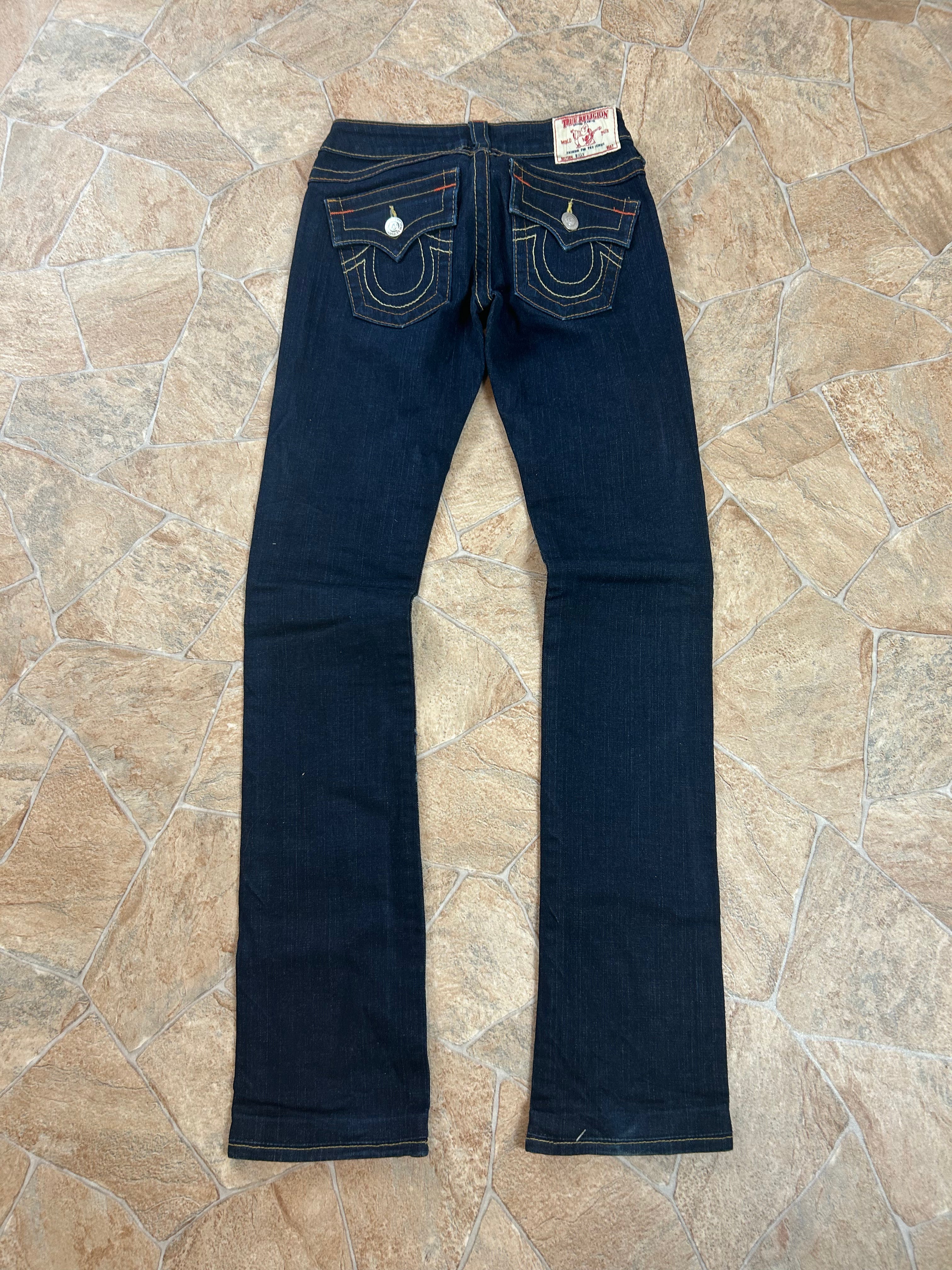 True Religion Vintage Straight Jeans Bootcut Billy, XXS
