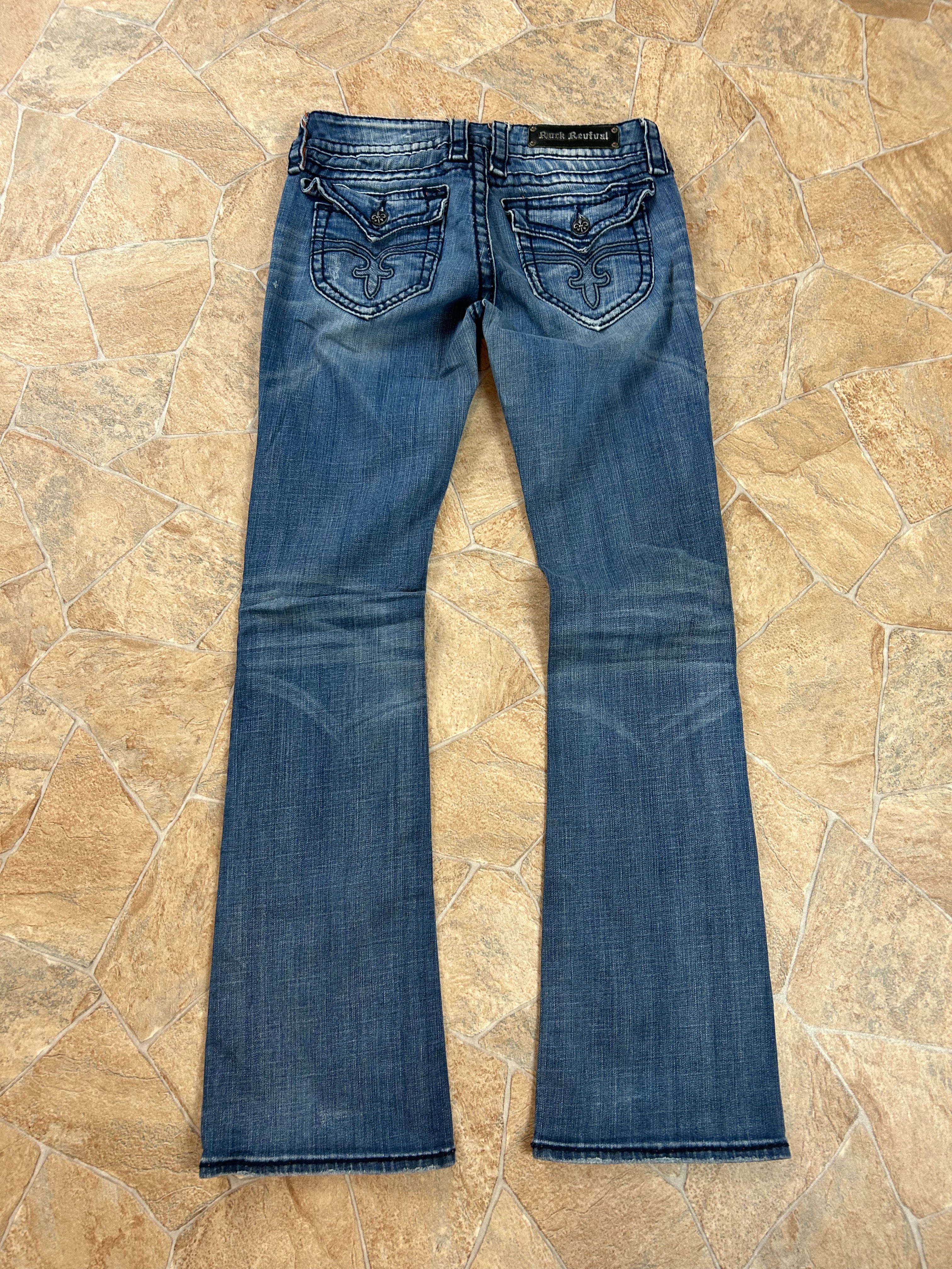 Rock Revival Vintage Flared Jeans Bootcut lowwaist, S