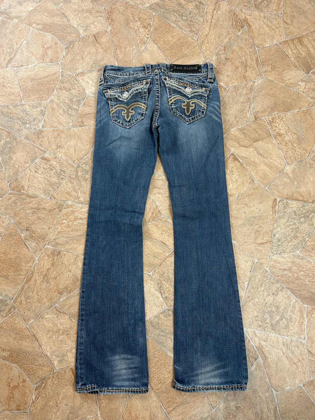 Rock Revival Vintage Flared Jeans Bootcut lowwaist, XS