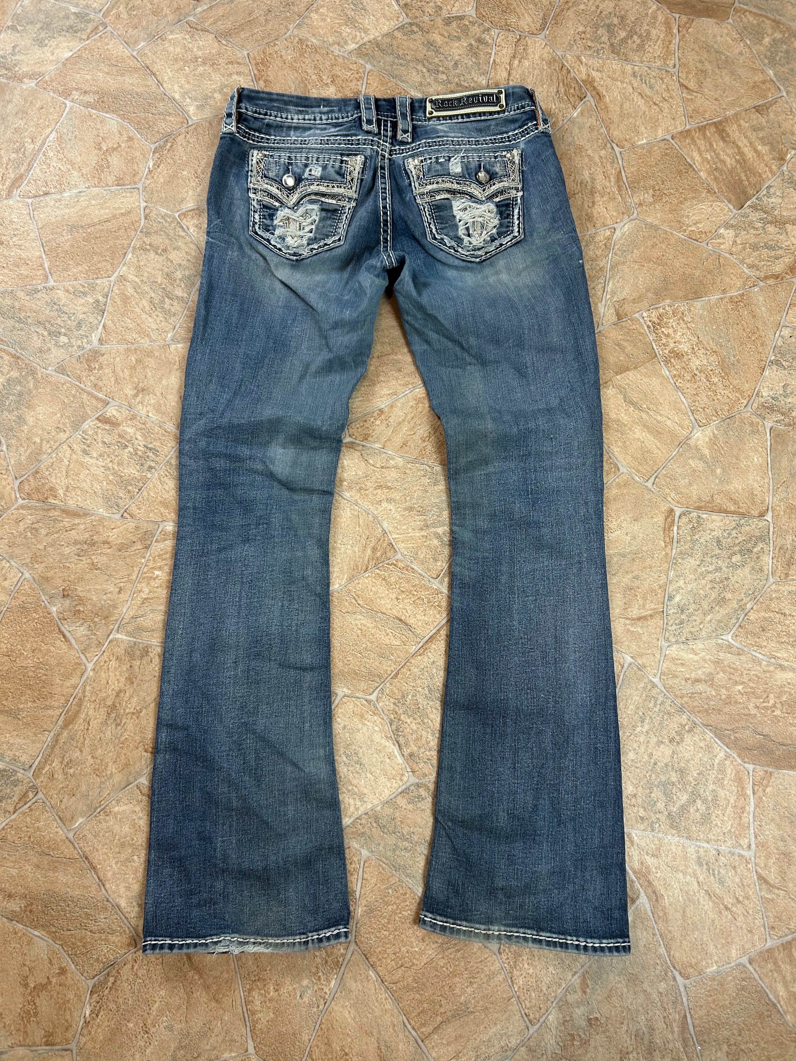 Rock Revival Vintage Flared Jeans Bootcut, M