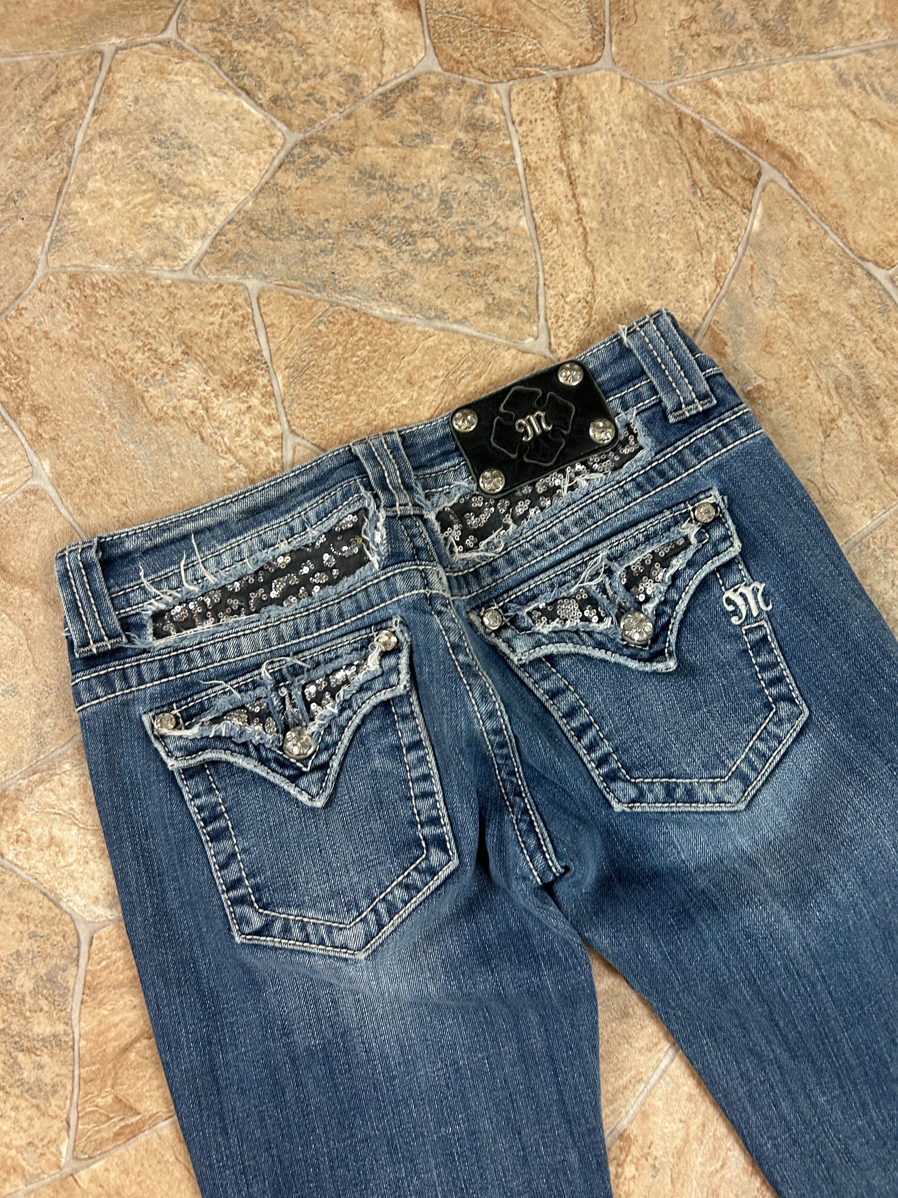 Miss Me Vintage Flared Jeans Bootcut lowwaist, S