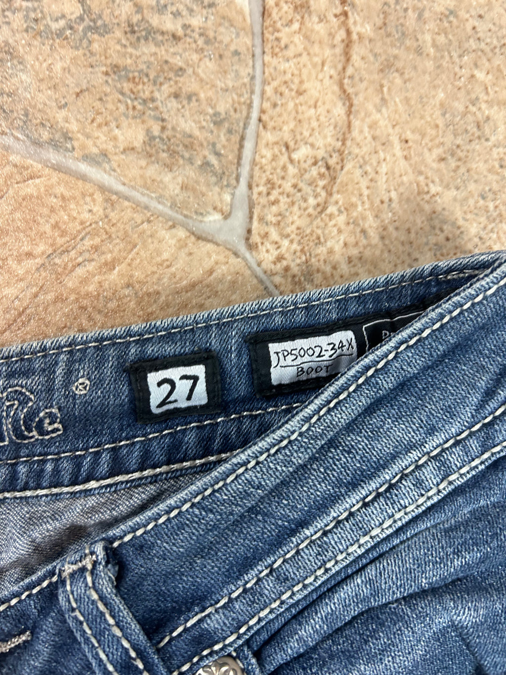 Miss Me Vintage Flared Jeans Bootcut lowwaist, S