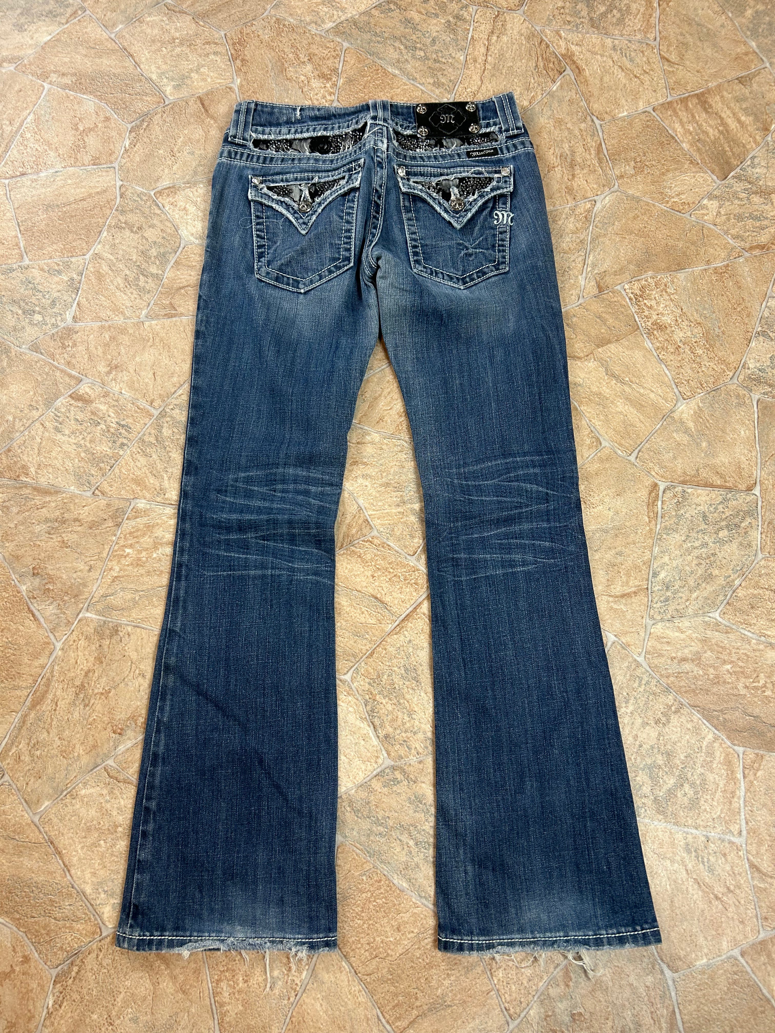 Miss Me Vintage Flared Jeans Bootcut lowwaist, S
