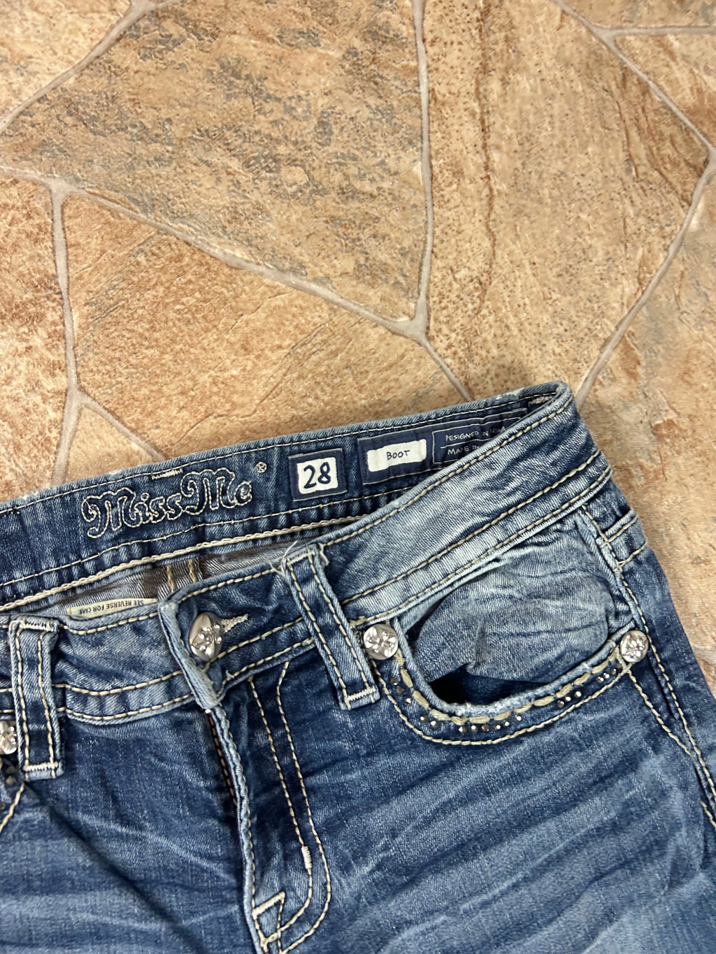 Miss Me Vintage Flared Jeans Bootcut, S