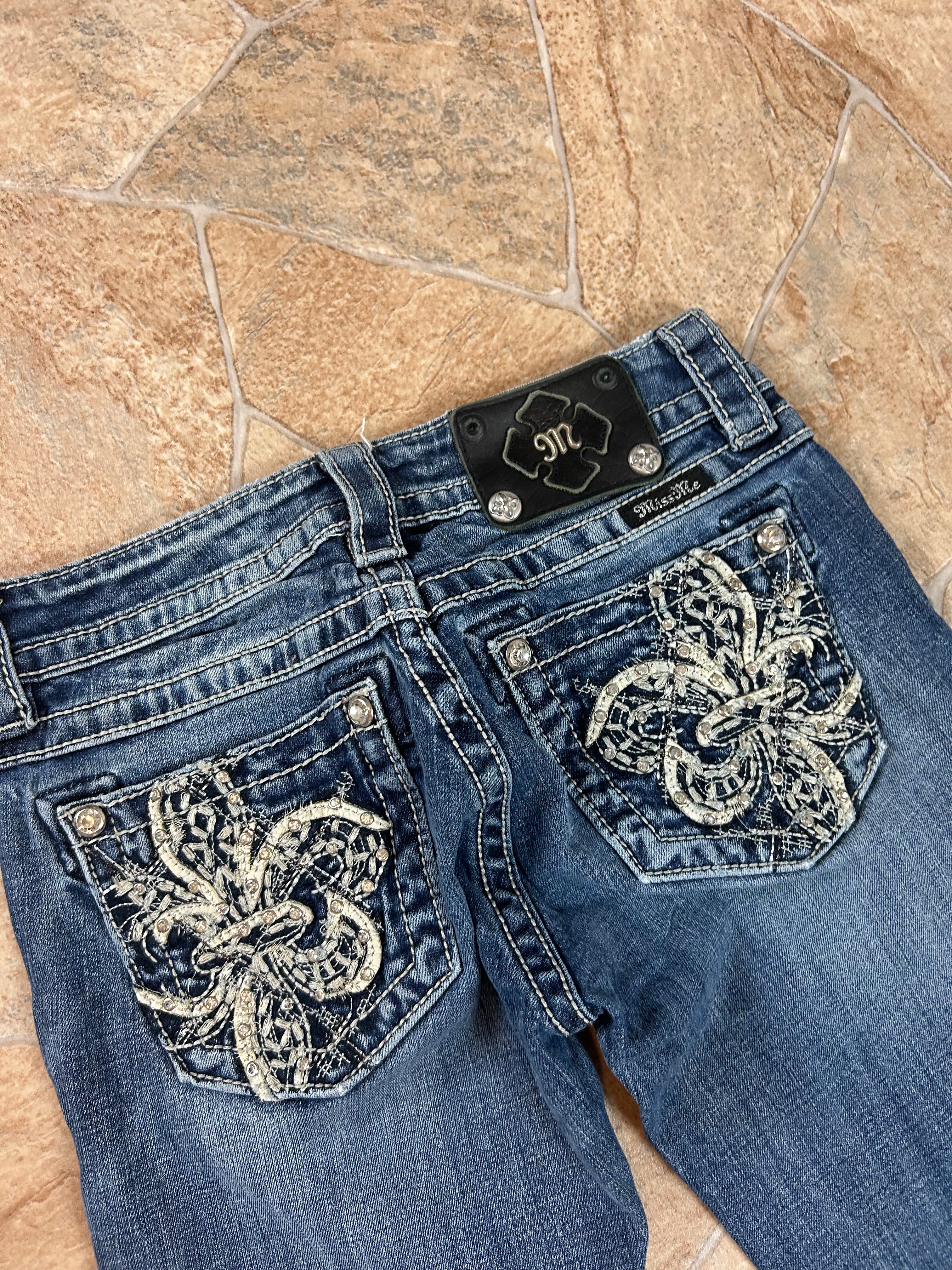 Miss Me Vintage Flared Jeans Bootcut lowwaist, XS