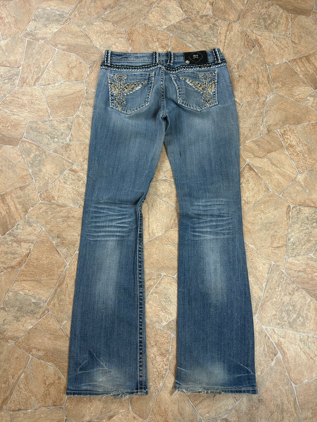 Miss Me Vintage Flared Jeans lowwaist, M