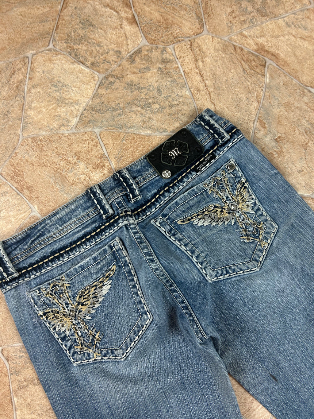 Miss Me Vintage Flared Jeans lowwaist, M