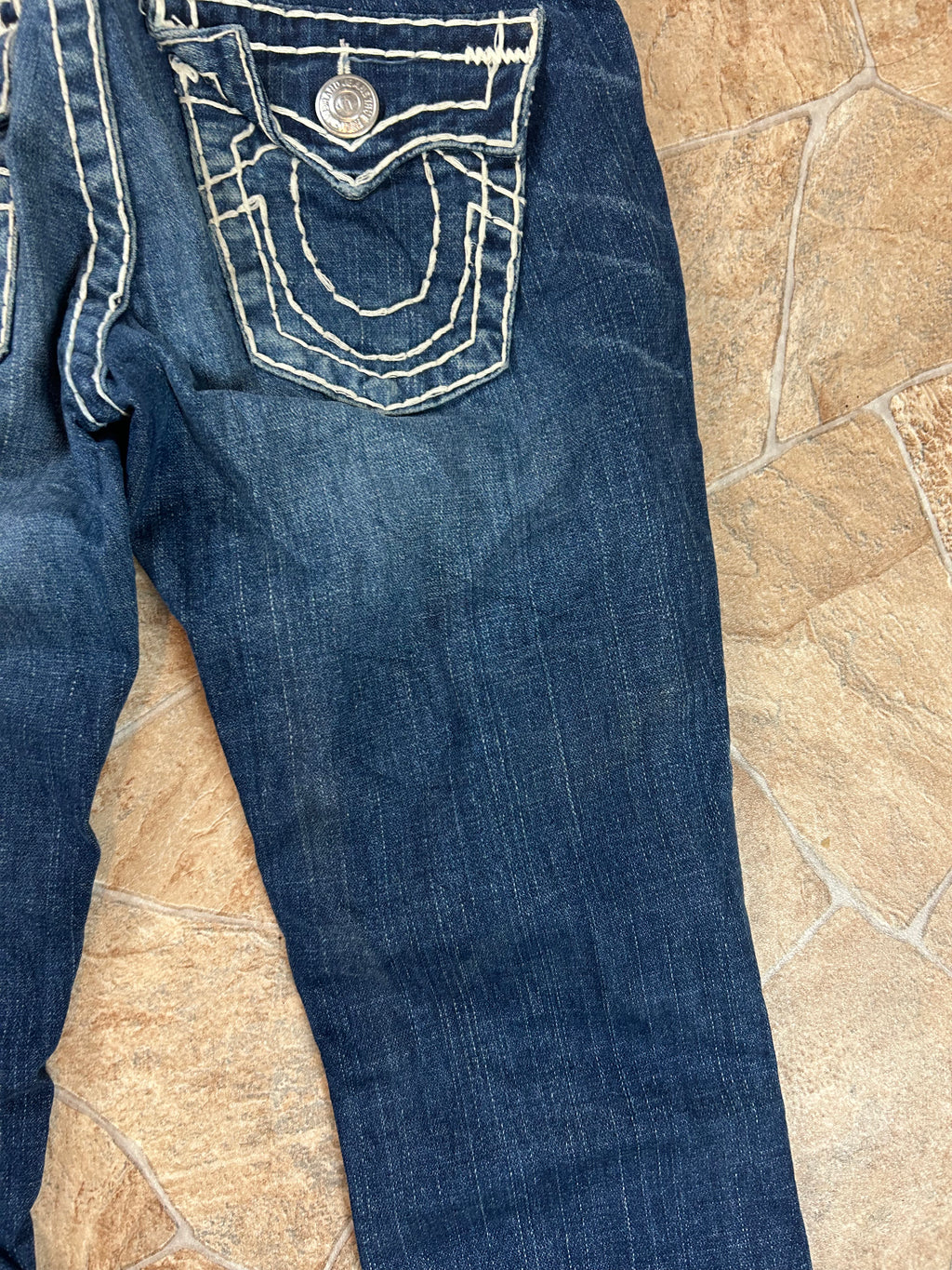 True Religion Vintage Jeans leichter Schlag lowwaist Becky Super T, S