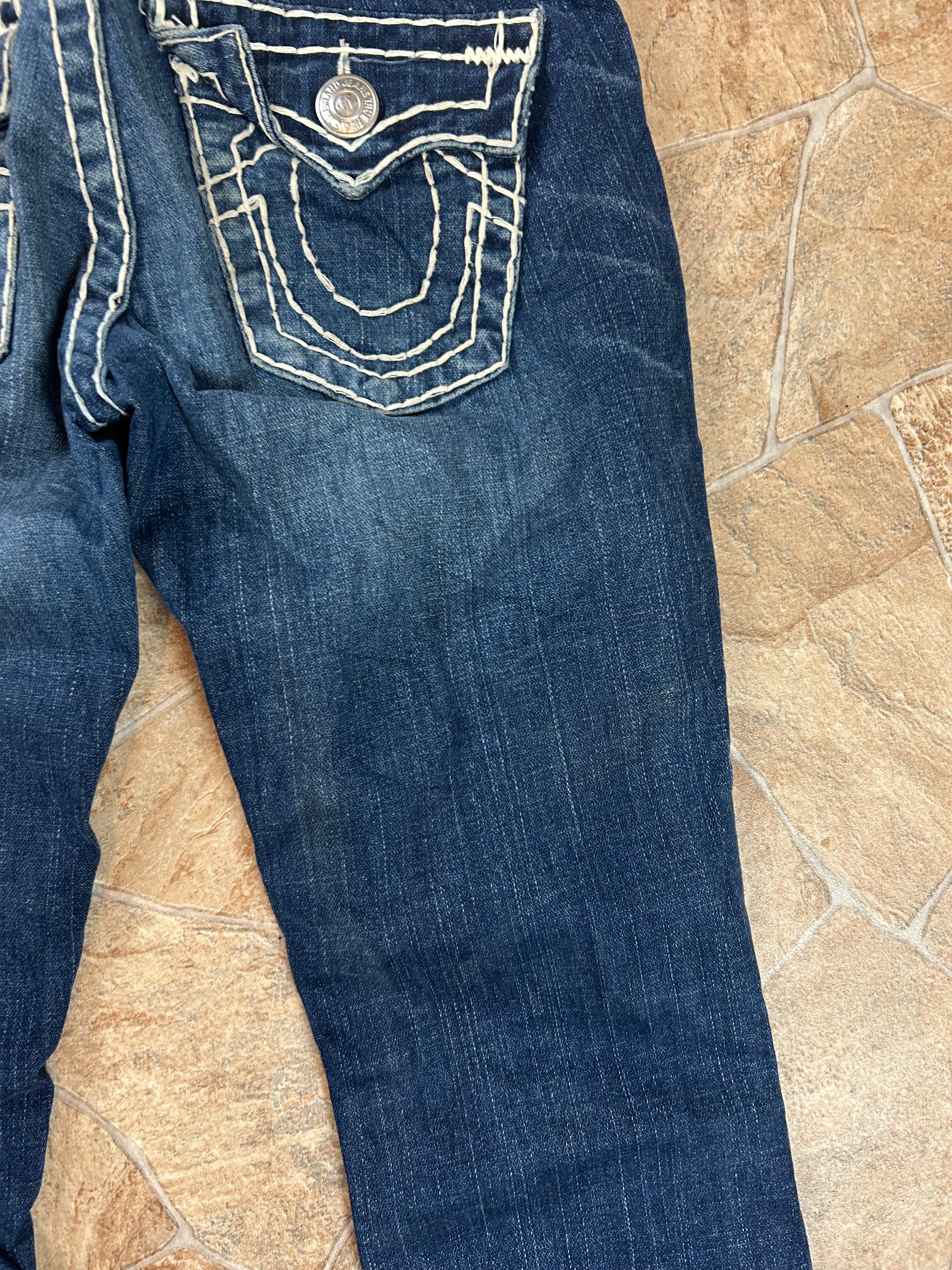 True Religion Vintage Jeans leichter Schlag lowwaist Becky Super T, S