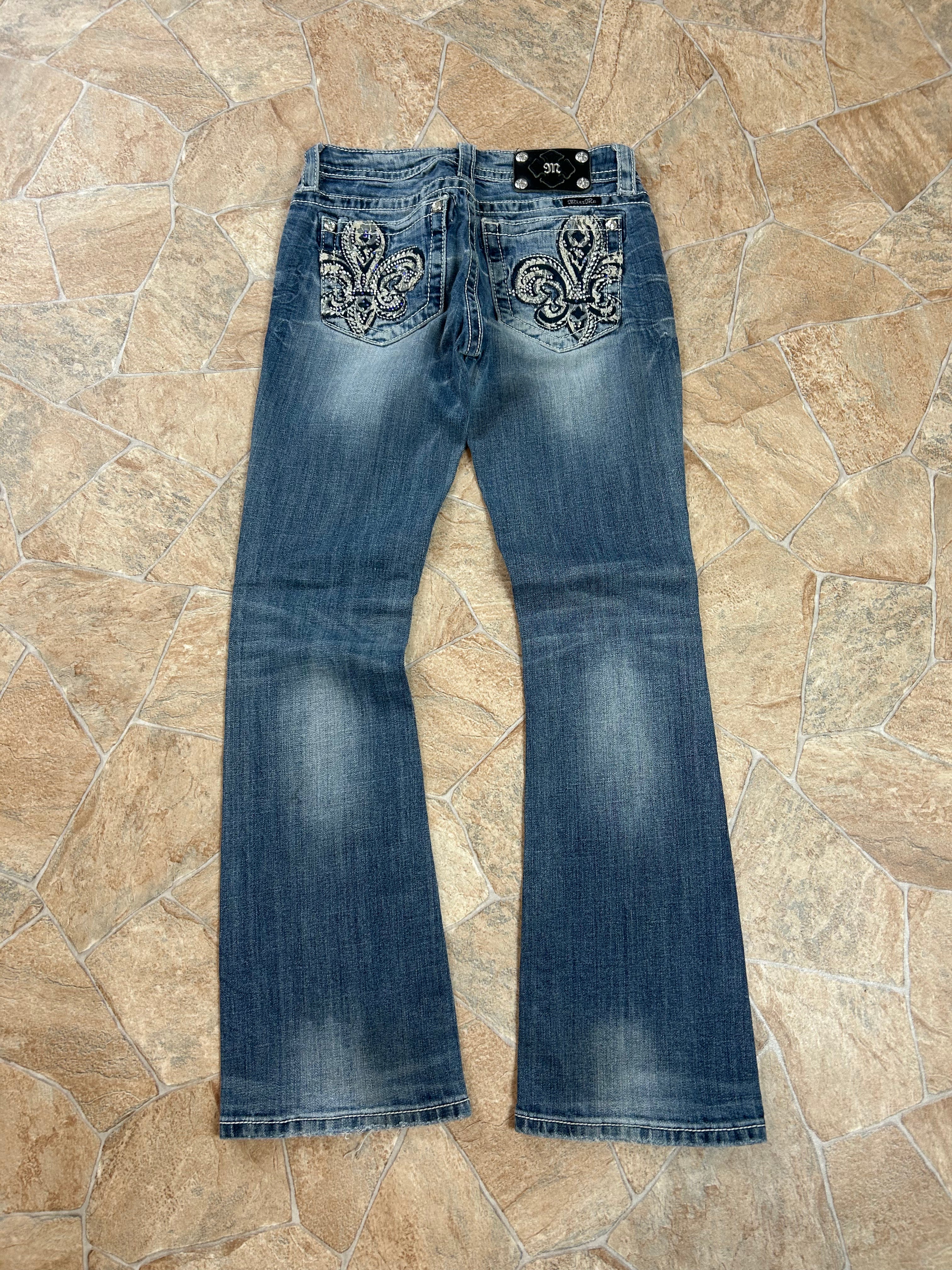 Miss Me Vintage Flared Jeans Bootcut lowwaist, XS