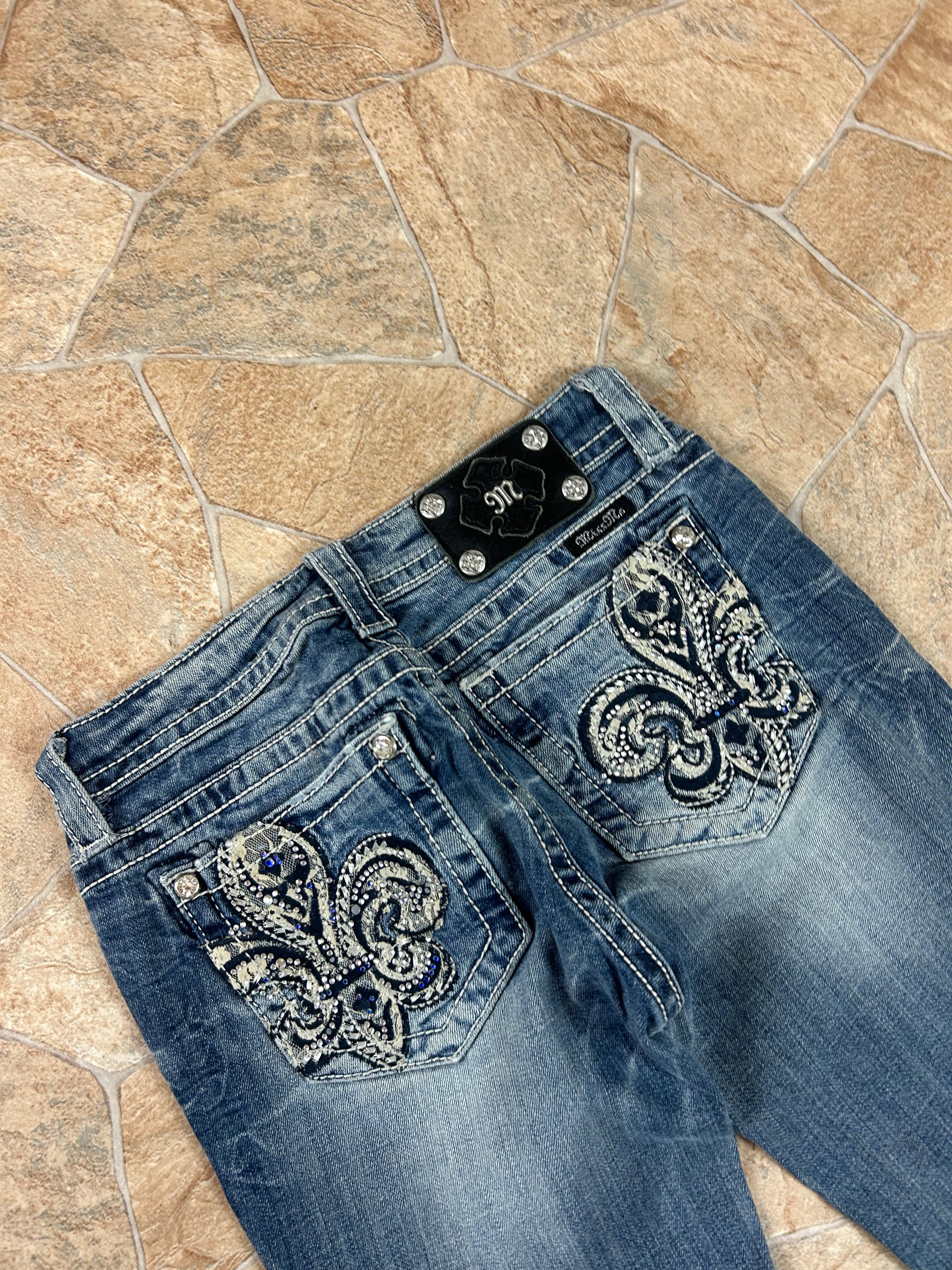 Miss Me Vintage Flared Jeans Bootcut lowwaist, XS