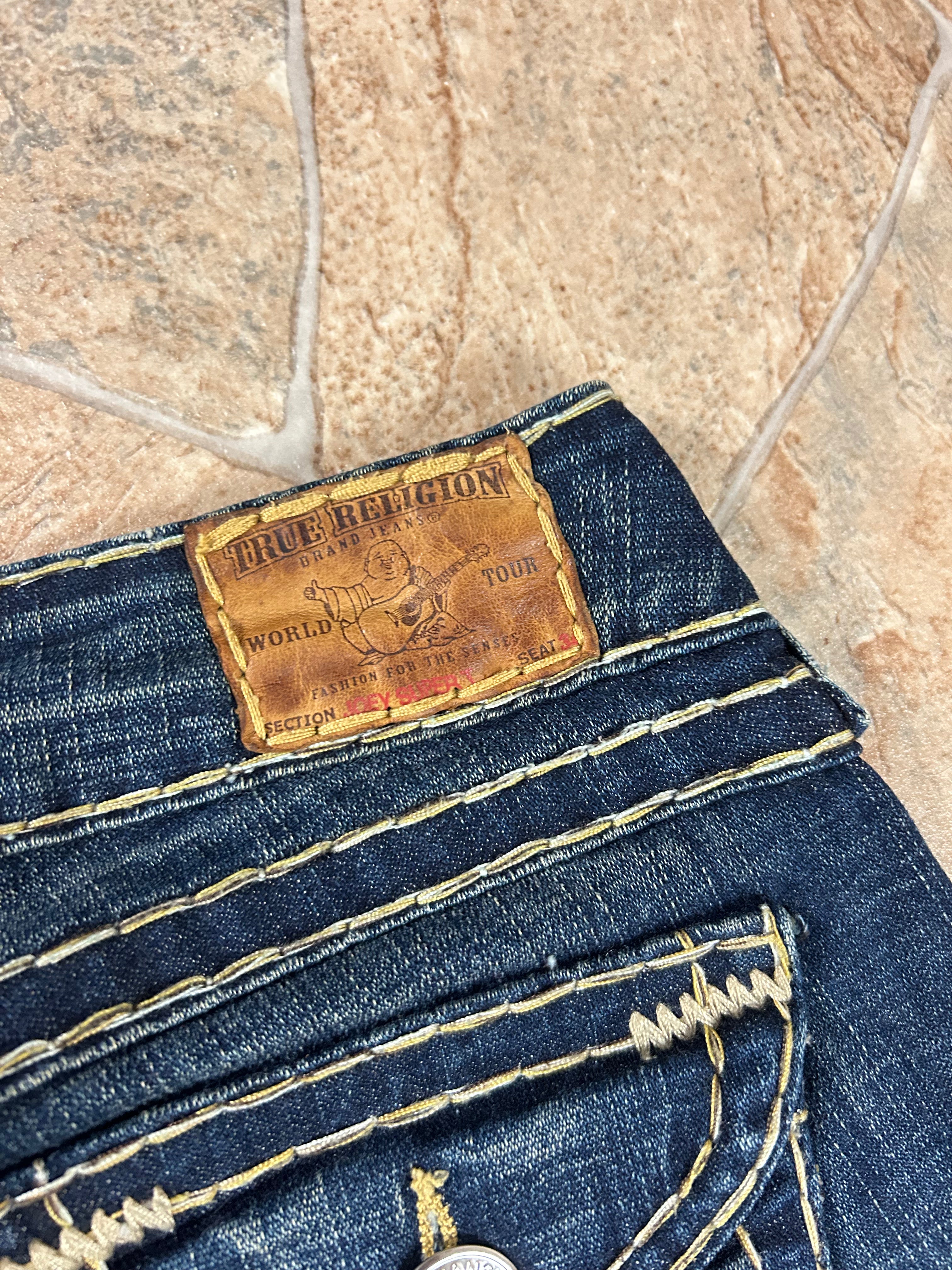 True Religion Vintage Flared Jeans Bootcut lowwaist Joey Super T, XS