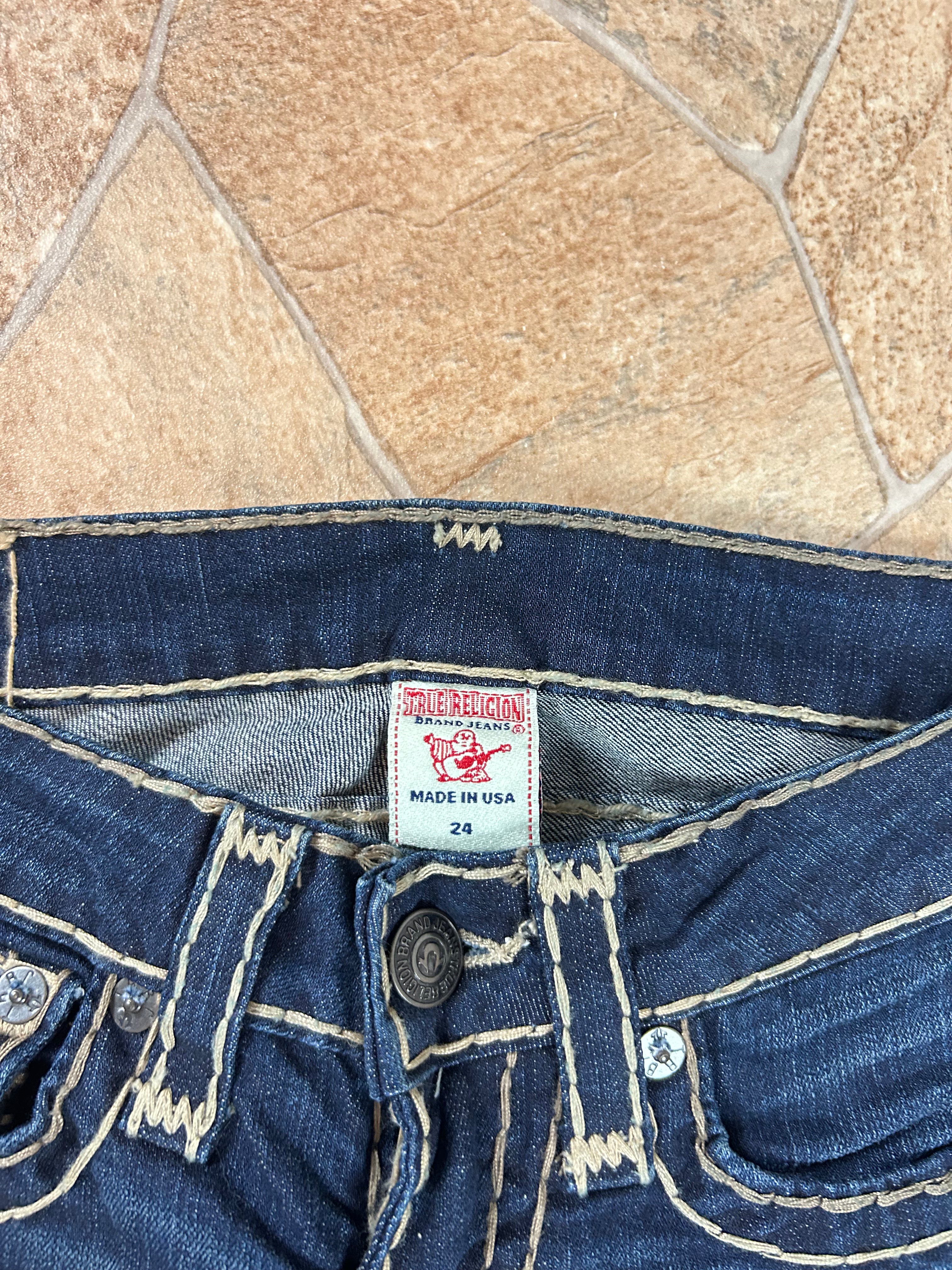 True Religion Vintage Flared Jeans Bootcut lowwaist Joey Super T, XS