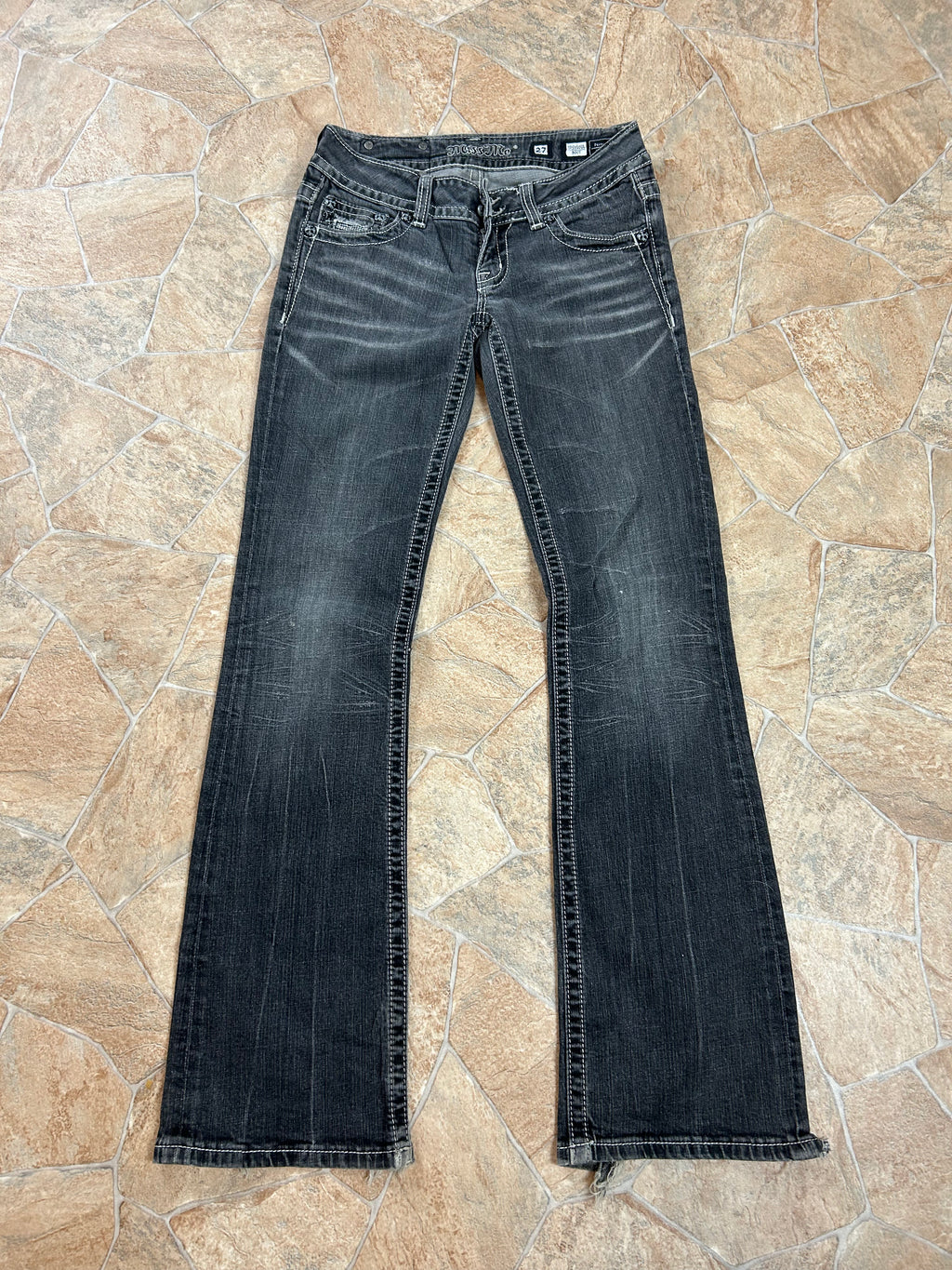 Miss Me Vintage Flared Jeans Bootcut lowwaist, S