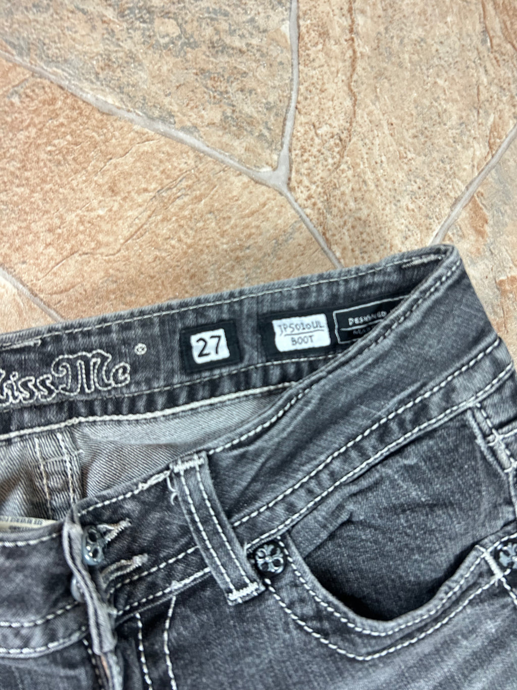 Miss Me Vintage Flared Jeans Bootcut lowwaist, S