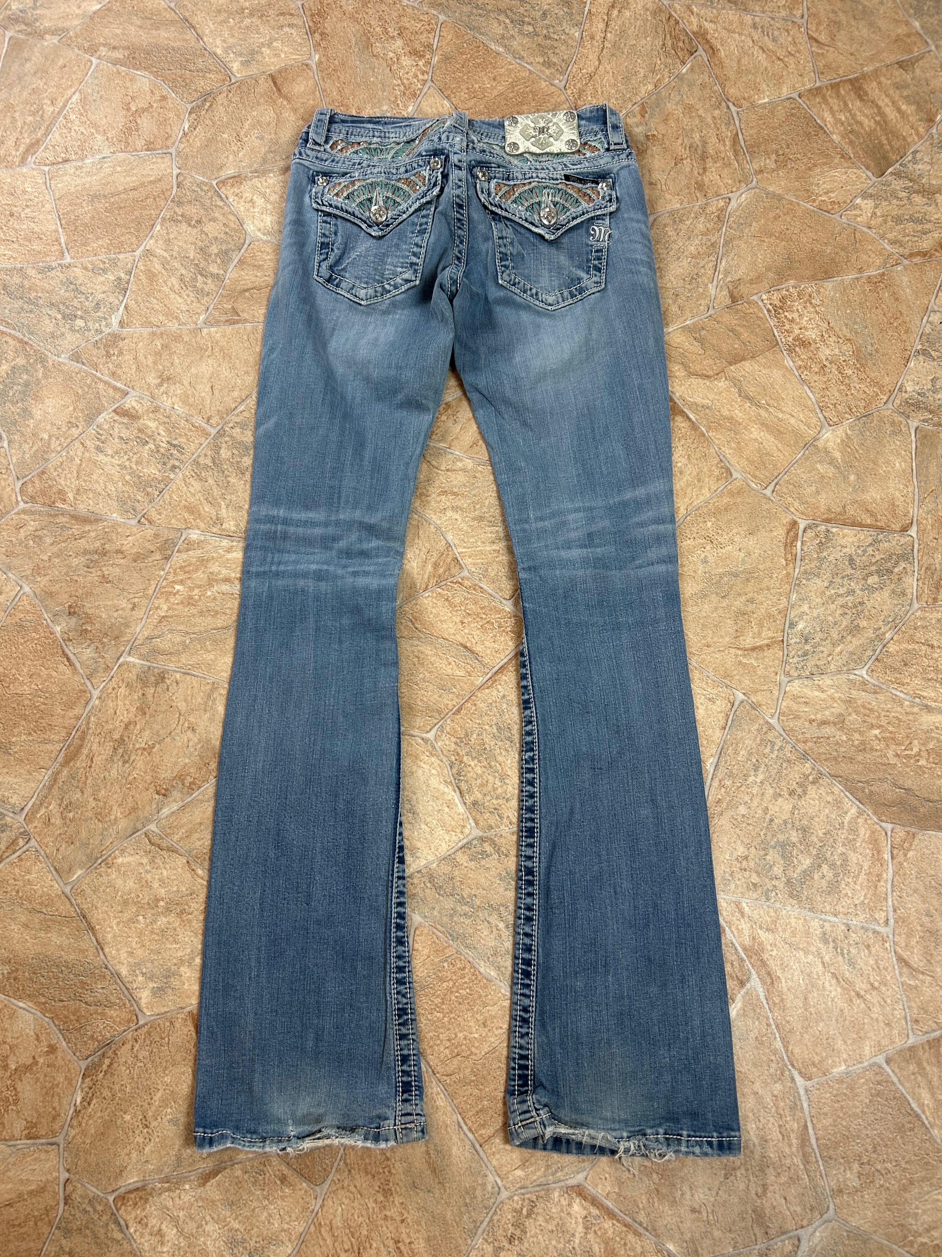 Miss Me Vintage Flared Jeans Bootcut lowwaist, XS
