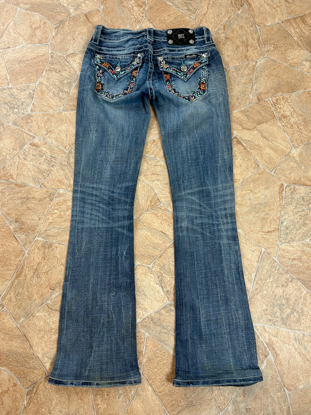Miss Me Vintage Flared Jeans Bootcut lowwaist, XS