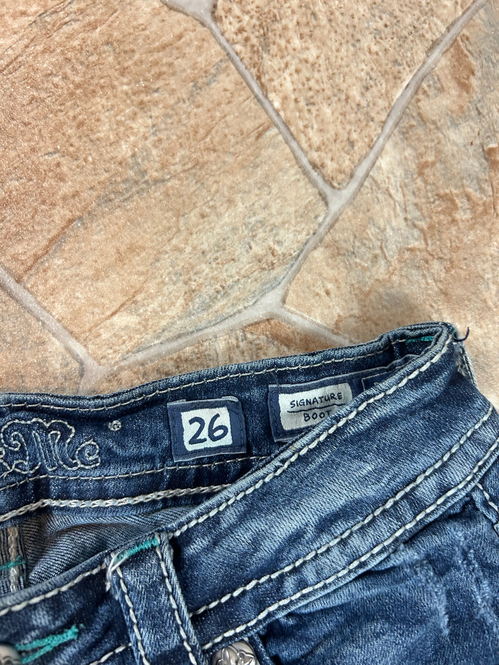 Miss Me Vintage Flared Jeans Bootcut lowwaist, XS