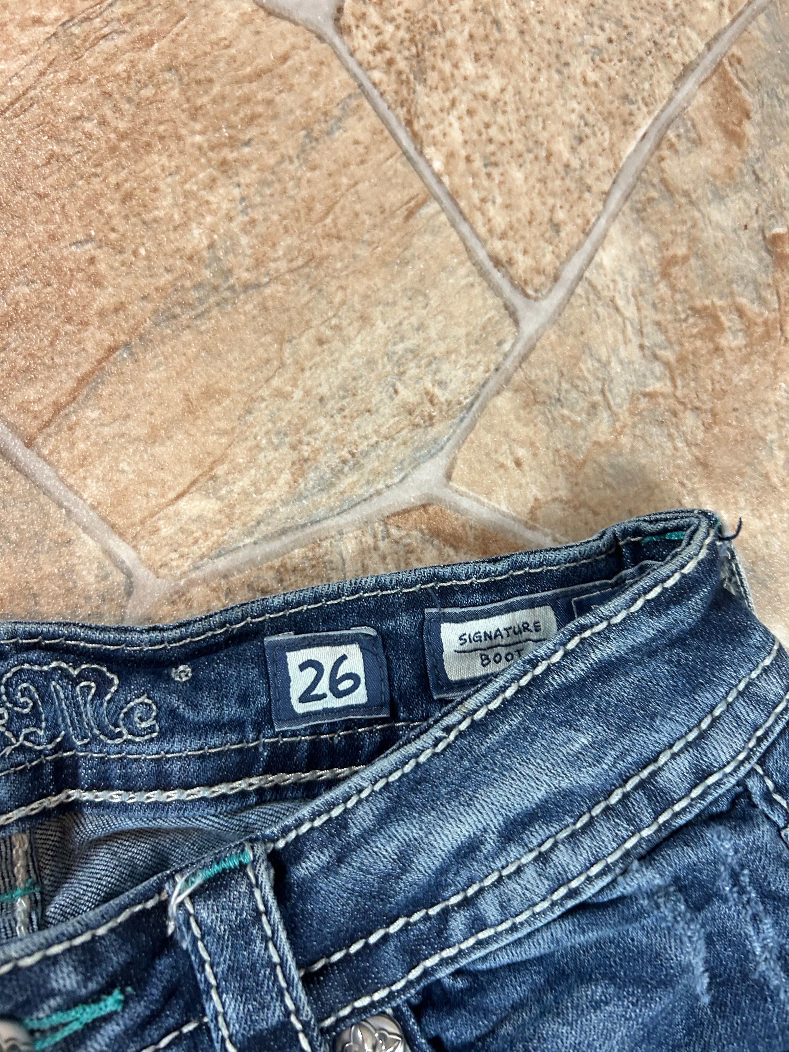 Miss Me Vintage Flared Jeans Bootcut lowwaist, XS
