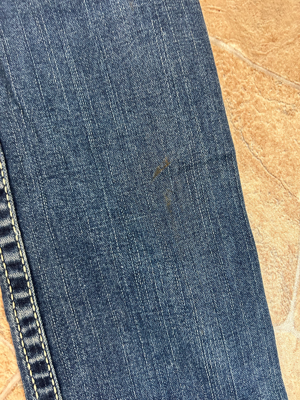 True Religion Vintage Straight Jeans Bootcut lowwaist Rainbow Billy, XS