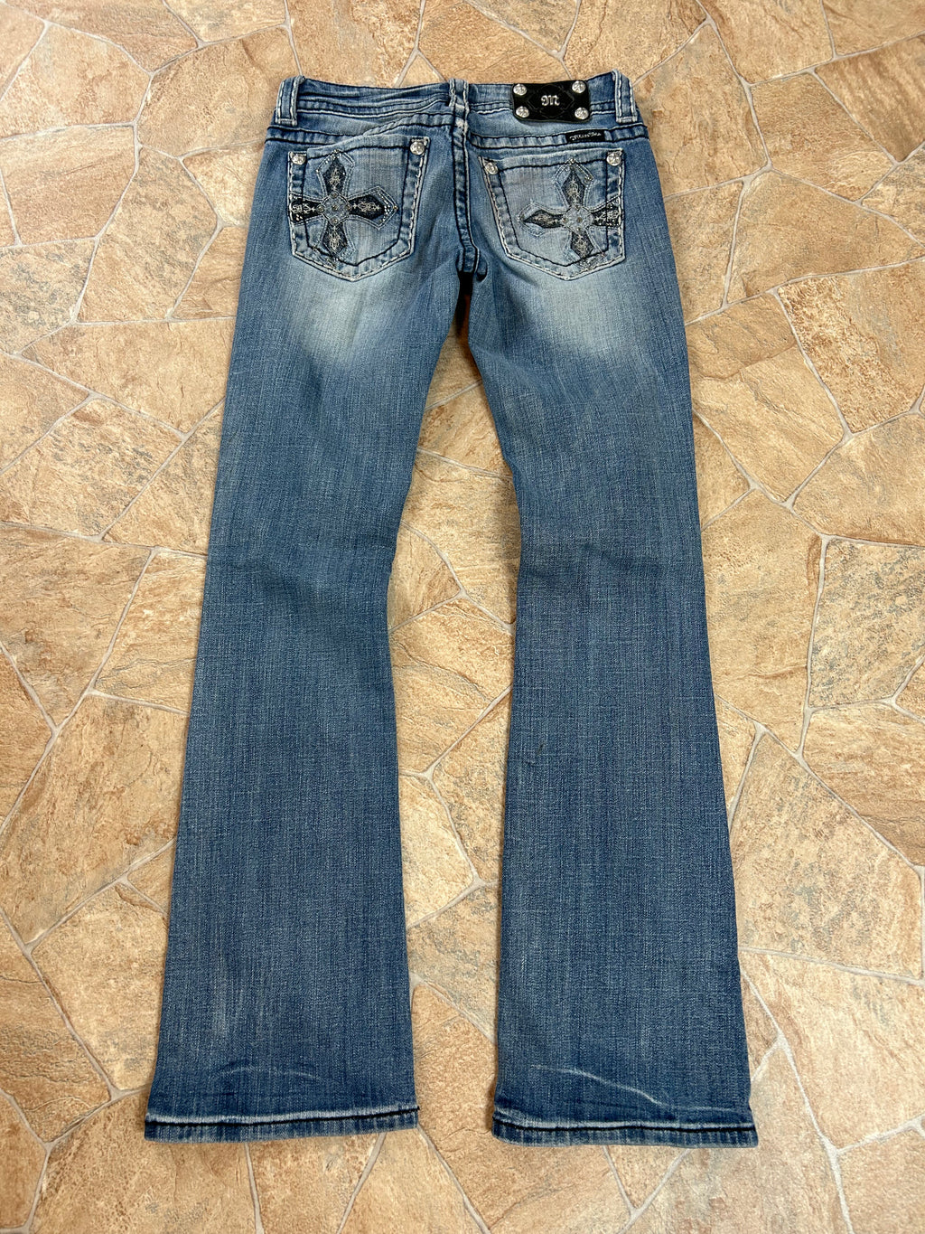 Miss Me Vintage Flared Jeans Bootcut lowwaist, S