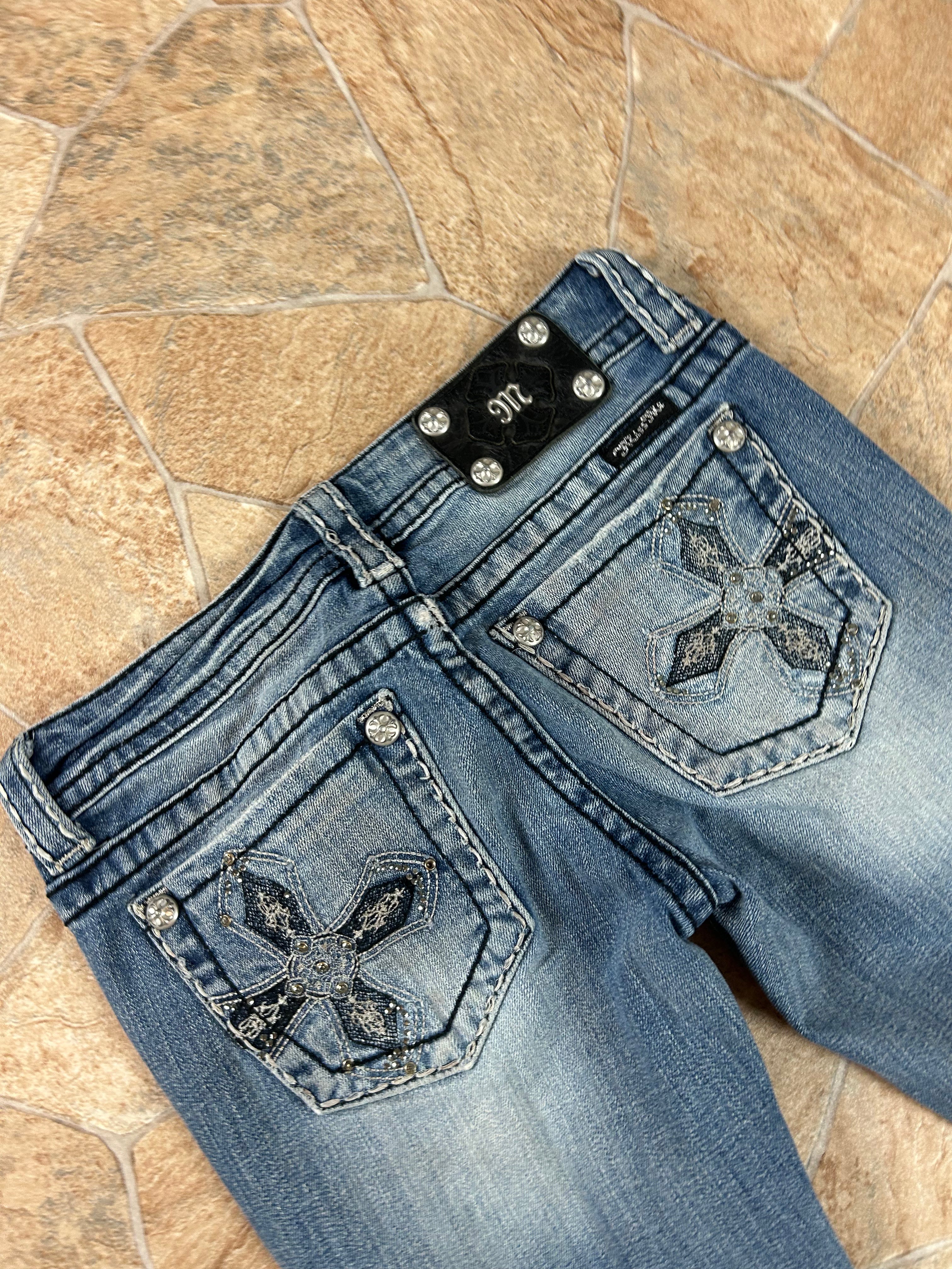 Miss Me Vintage Flared Jeans Bootcut lowwaist, S