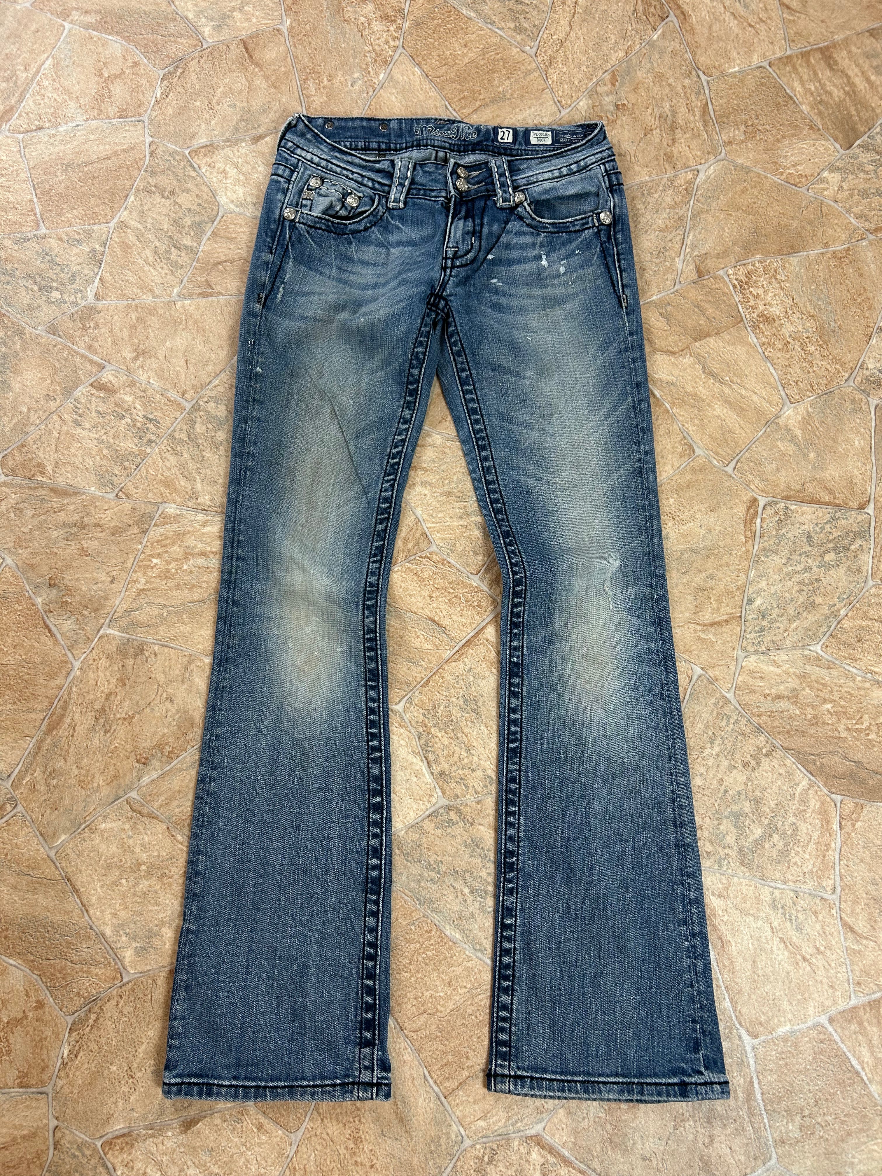 Miss Me Vintage Flared Jeans Bootcut lowwaist, S